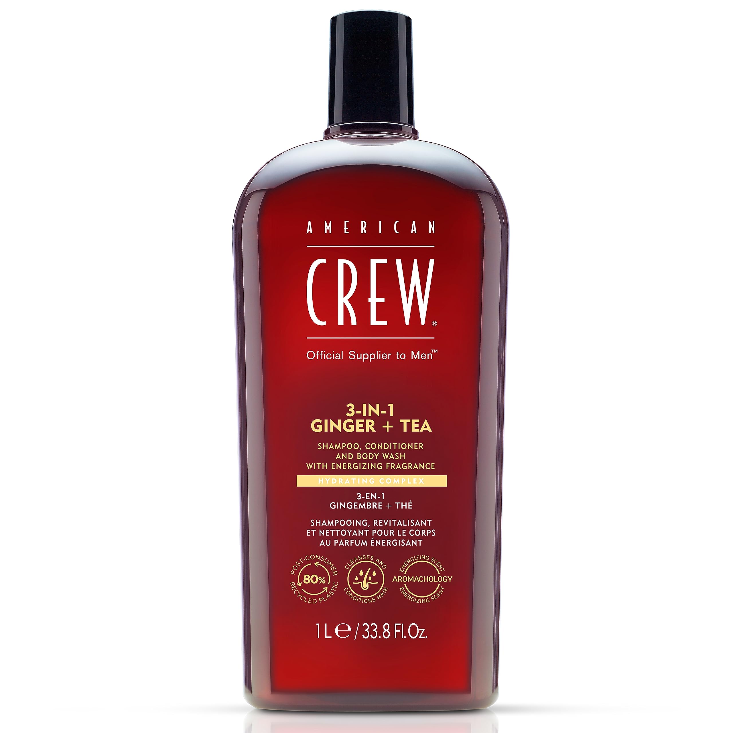 Champú, Acondicionador Y Gel De Baño 3 En 1 American Crew - Venta Internacional.