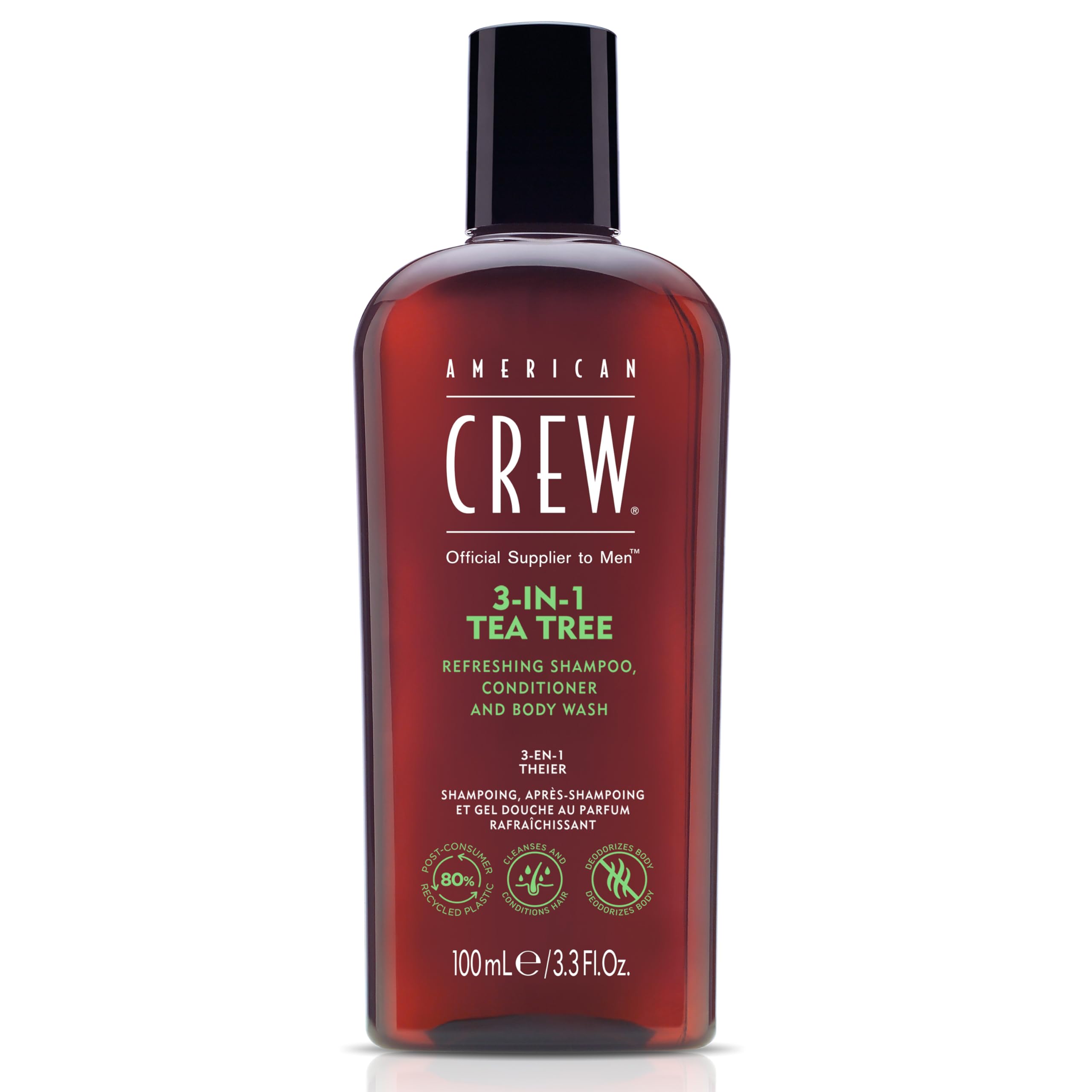 Champú, Acondicionador Y Gel De Baño 3 En 1 American Crew Men - Venta Internacional.