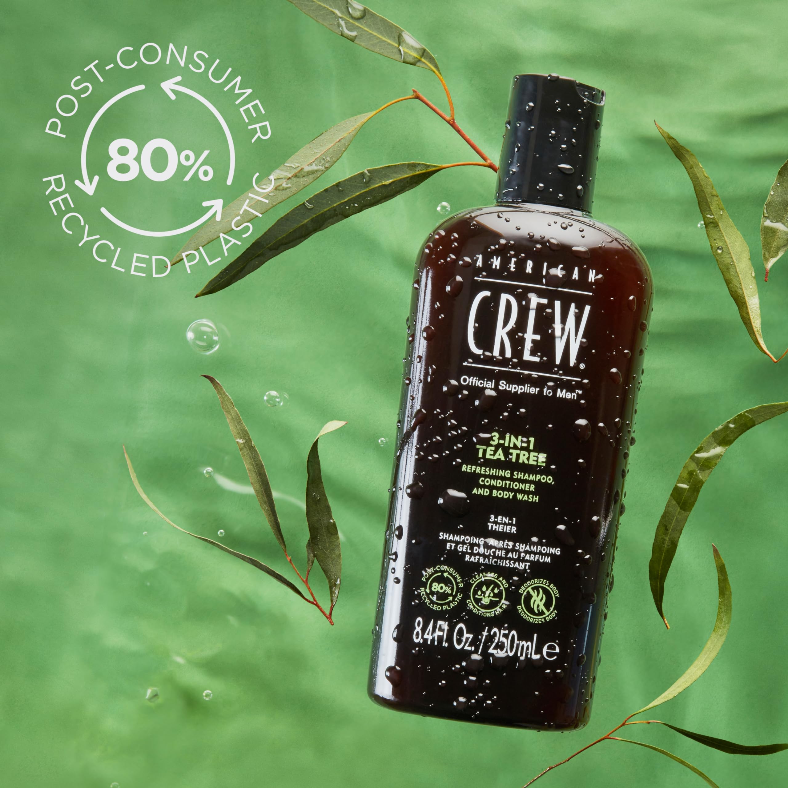 Foto 5 | Champú, Acondicionador Y Gel De Baño 3 En 1 American Crew Men - Venta Internacional.