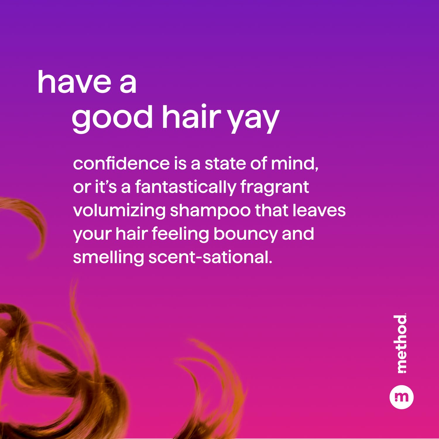 Foto 3 | Shampoo Method Volumizing Pure Peace Con Rosa Y Peonía 414 Ml - Venta Internacional.
