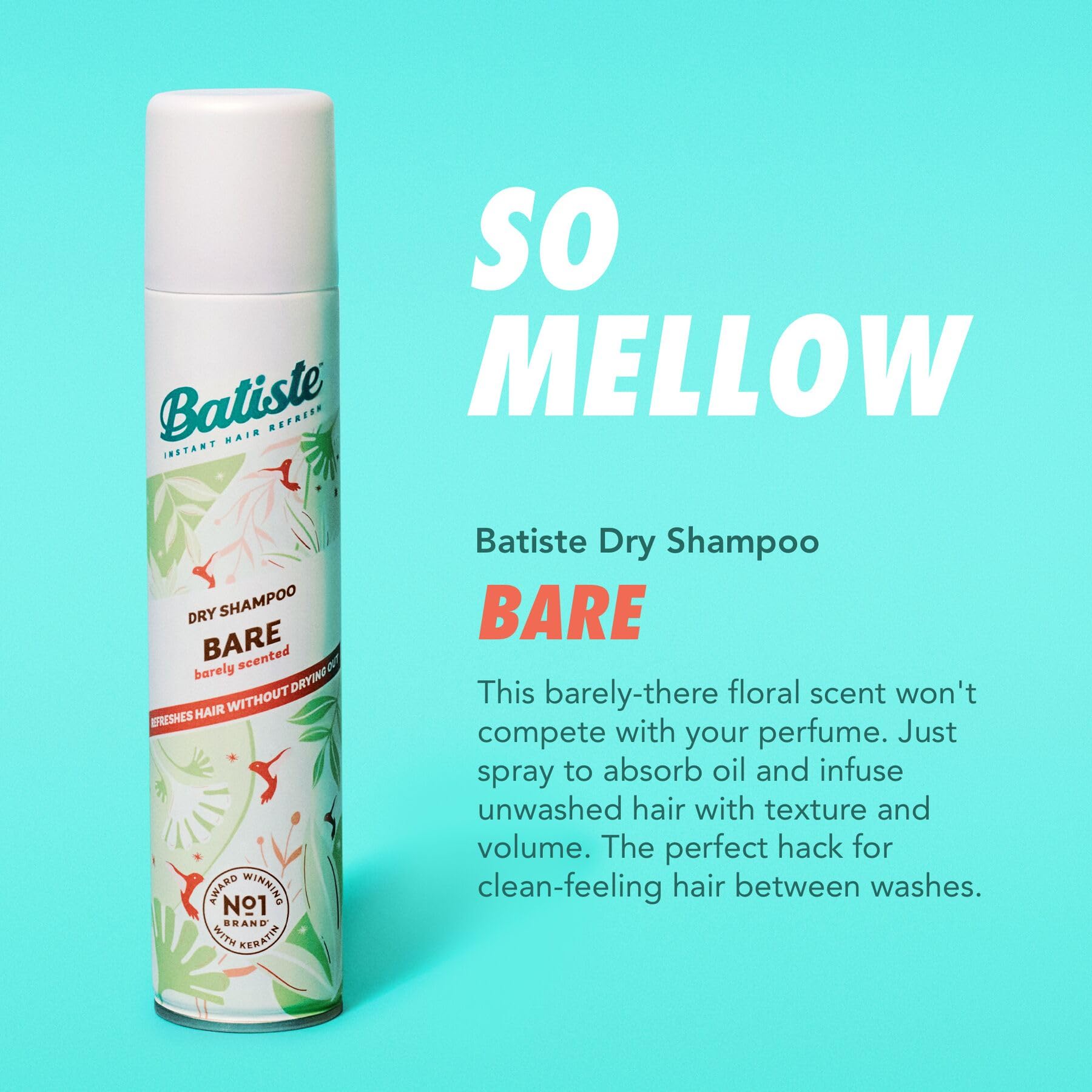 Foto 3 | Champú Seco Batiste Bare 162 G - Venta Internacional.