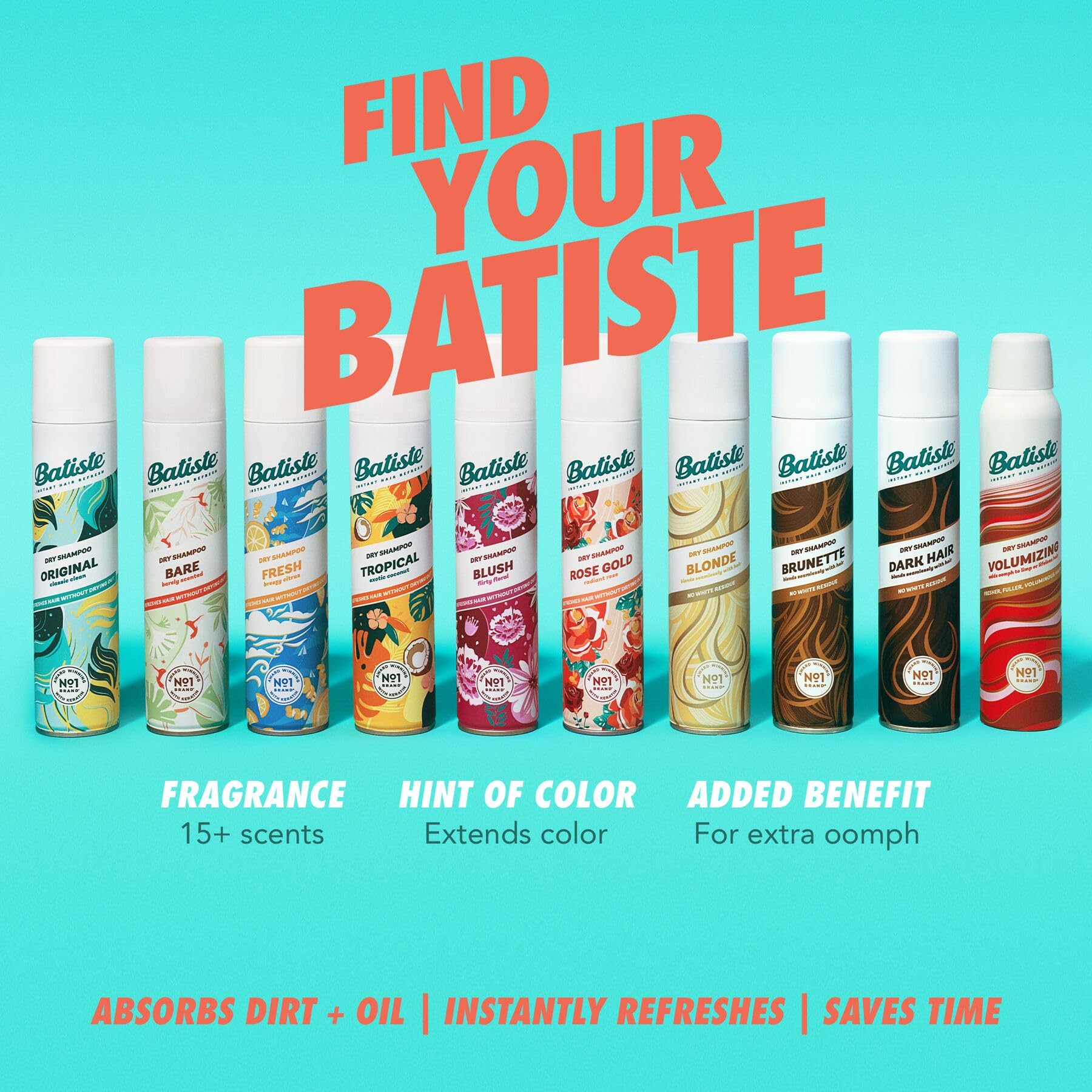 Foto 7 | Champú Seco Batiste Bare 162 G - Venta Internacional.