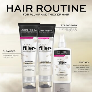 Foto 6 | Champú John Frieda Ultrafiller+ Para Engrosar El Cabello Fino, 245 Ml - Venta Internacional.