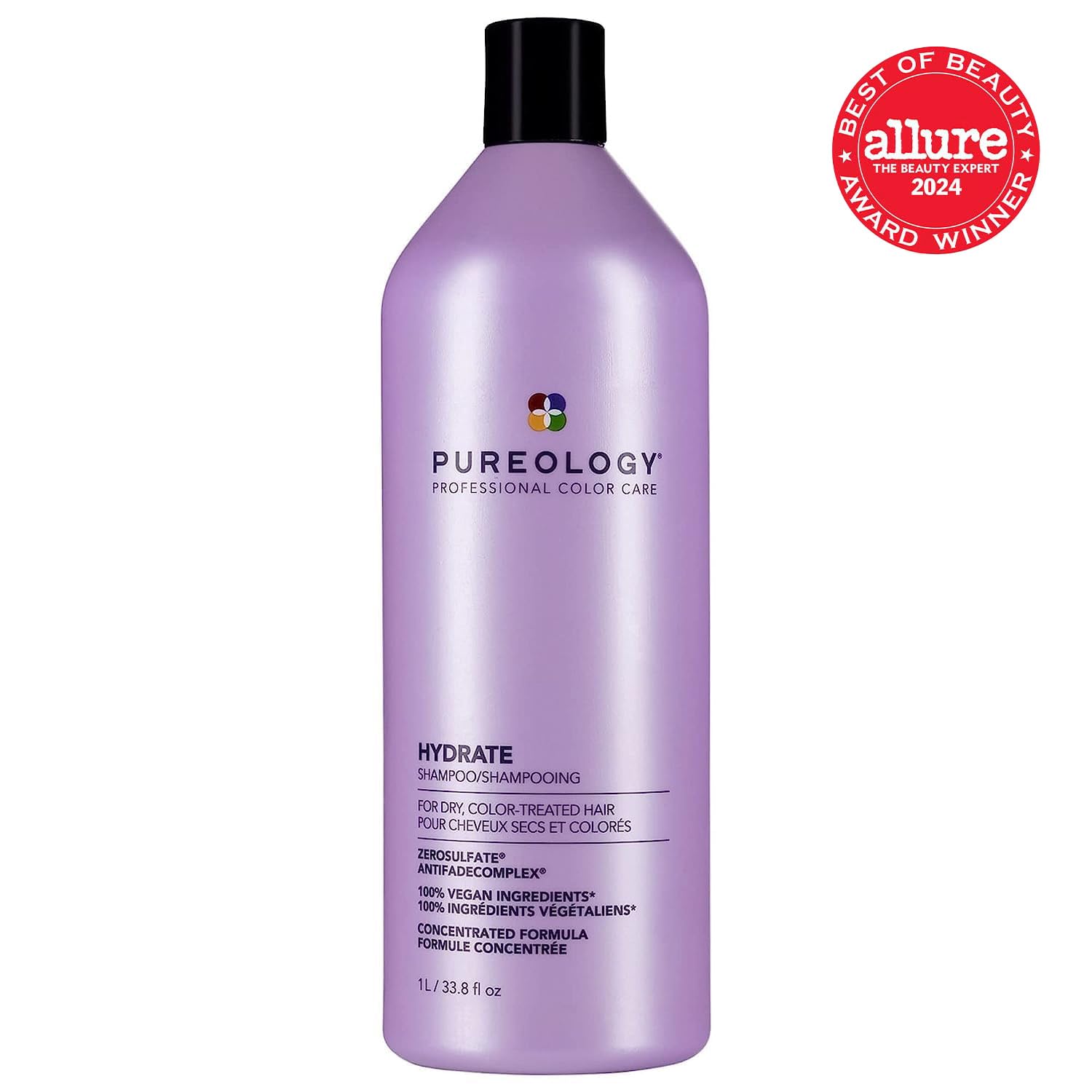 Foto 6 pulgar | Champú Pureology Hydrate Hidratante, 1 L, Sin Sulfatos, Vegano - Venta Internacional.