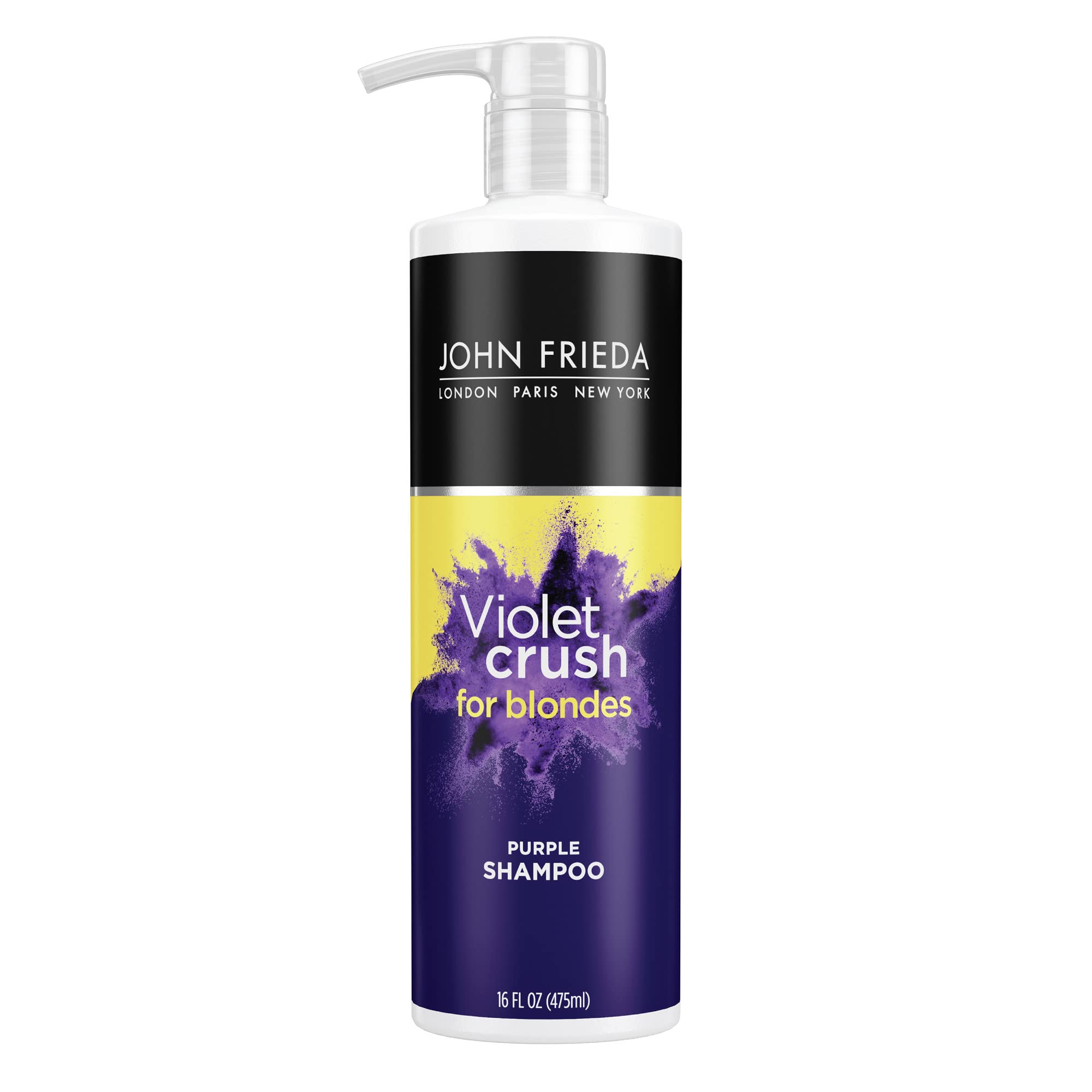 Foto 2 pulgar | Champú John Frieda Violet Crush Purple Para Cabello Rubio 480 Ml - Venta Internacional.