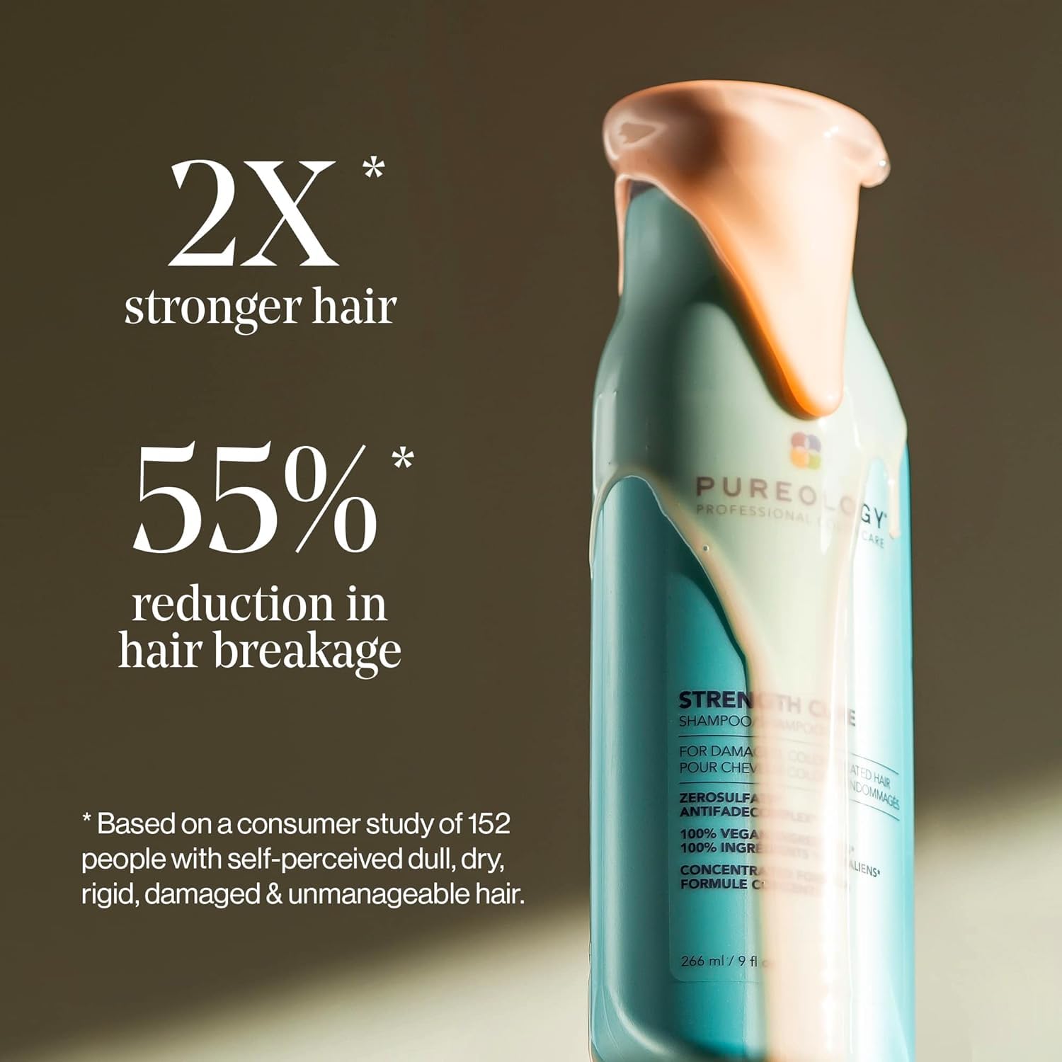 Foto 5 pulgar | Champú Pureology Strength Cure Para Cabello Dañado, 1 Litro - Venta Internacional.