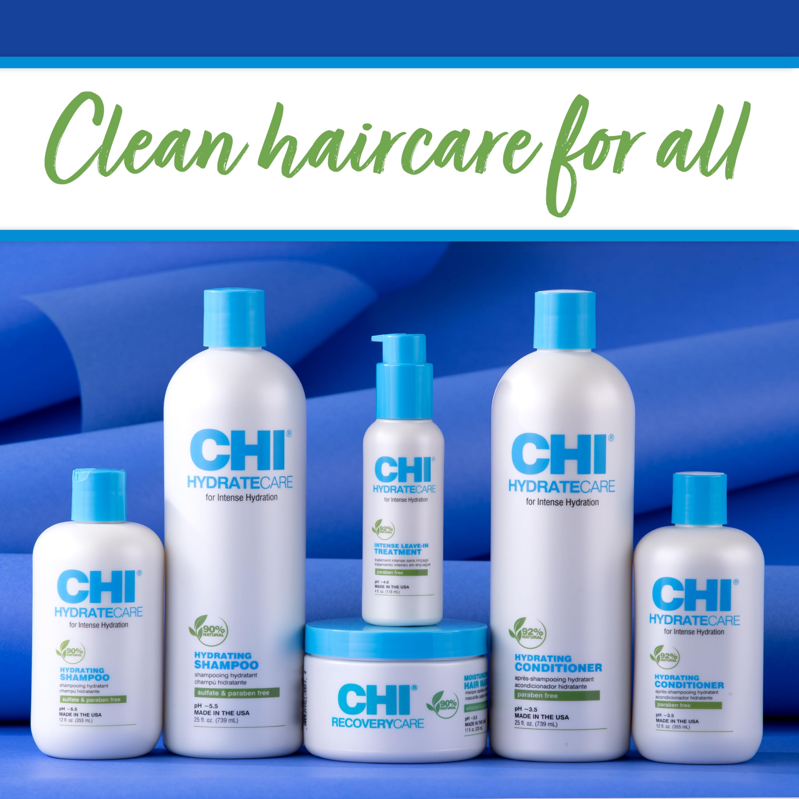 Foto 5 pulgar | Champú Hidratecare Hidratante Chi, 750 Ml, Sin Sulfatos Y Parabenos - Venta Internacional.