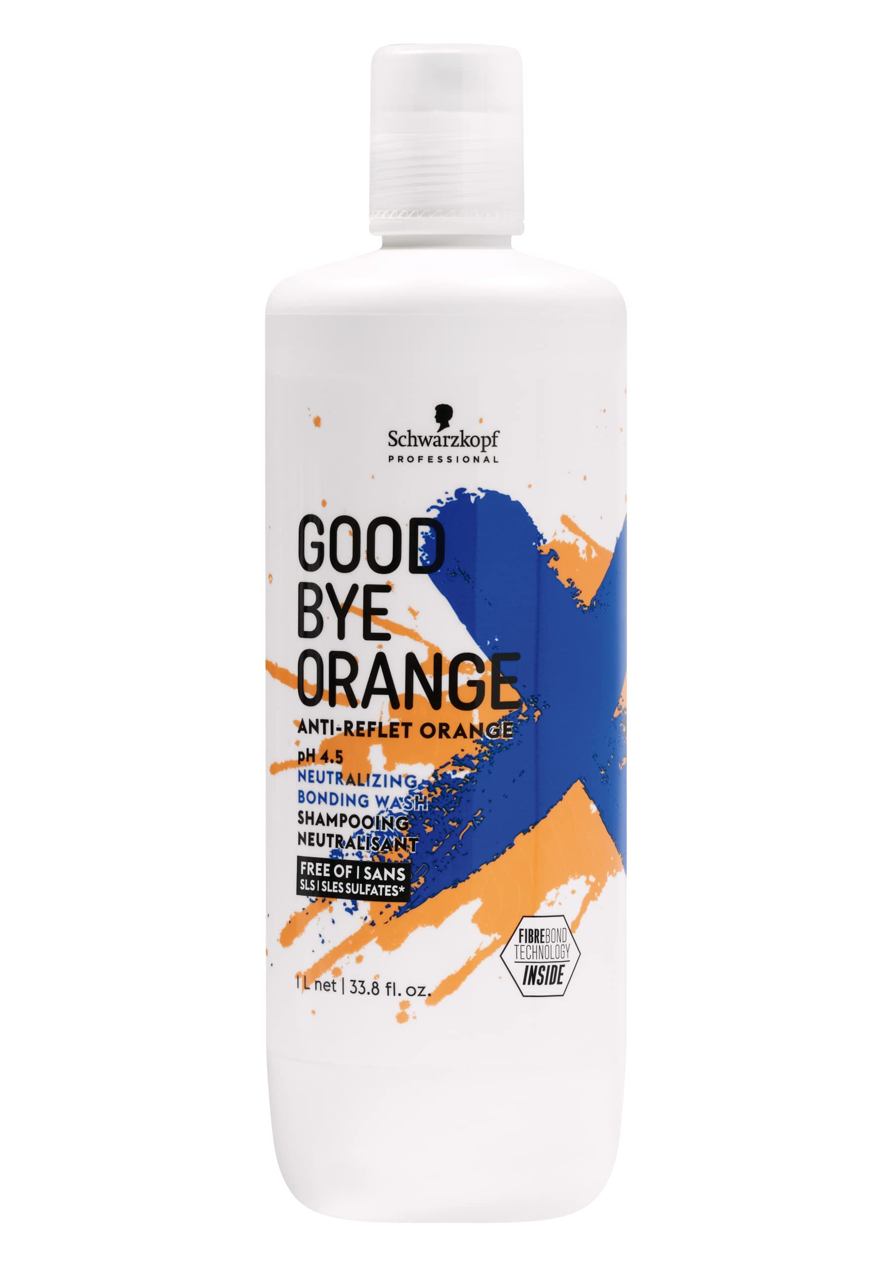 Foto 2 pulgar | Champú Goodbye Orange Neutralizante Wash, 1 Litro, Vegano - Venta Internacional.