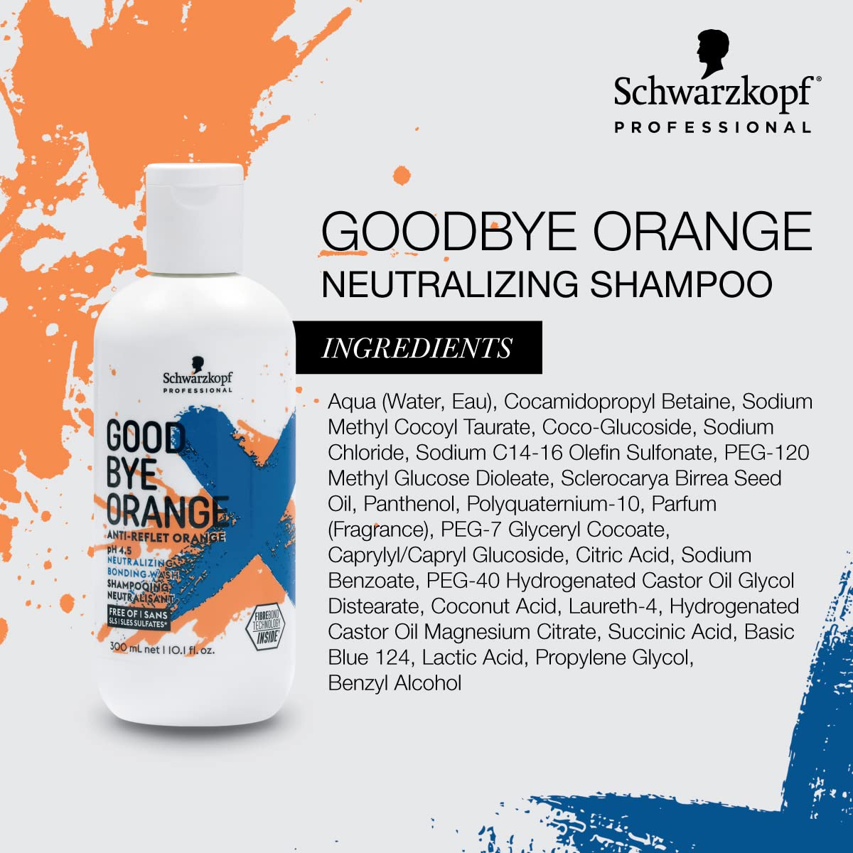 Foto 5 pulgar | Champú Goodbye Orange Neutralizante Wash, 1 Litro, Vegano - Venta Internacional.