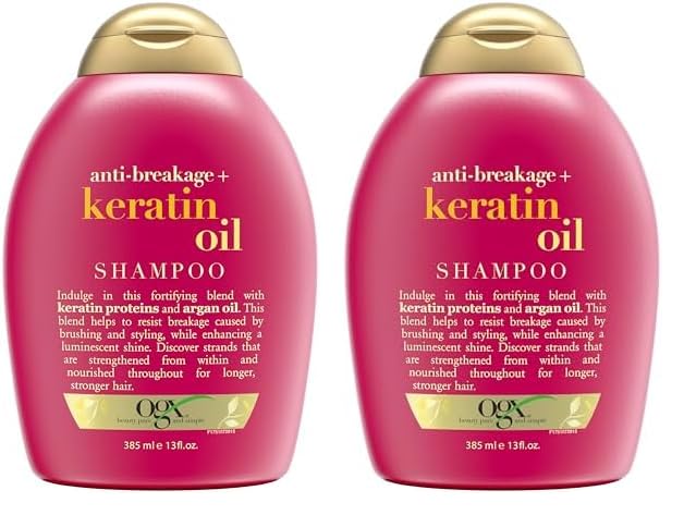 Foto 2 pulgar | Shampoo Ogx Organix Aceite De Queratina Antirrotura, 385 Ml (paquete De 2) - Venta Internacional.