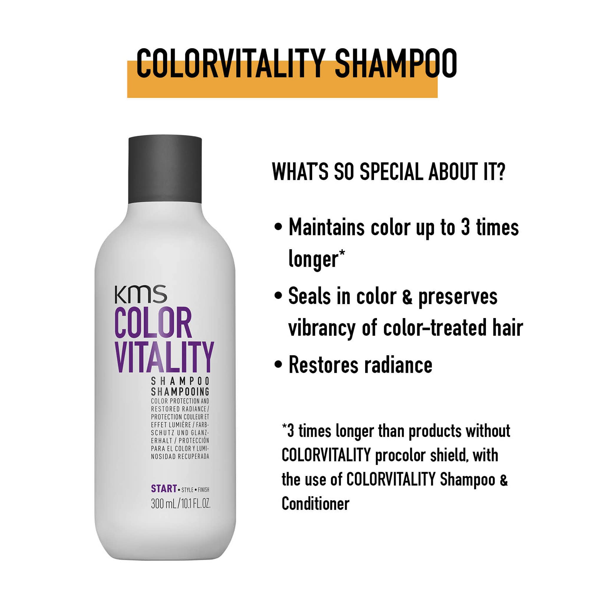 Foto 3 | Champú Kms Colorvitality Illuminating 300 Ml Para Teñidos - Venta Internacional.