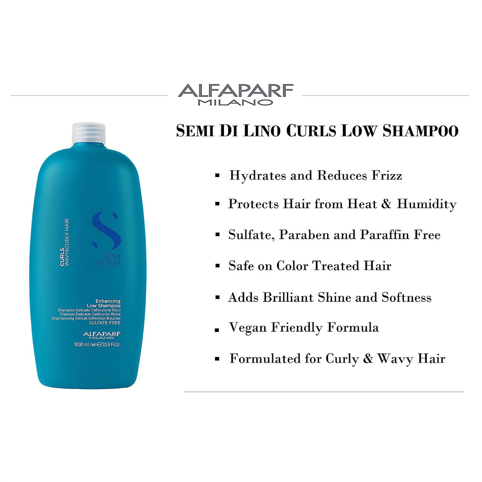 Foto 3 pulgar | Champú Alfaparf Milano Semi Di Lino Curl Enhancing 250 Ml - Venta Internacional.