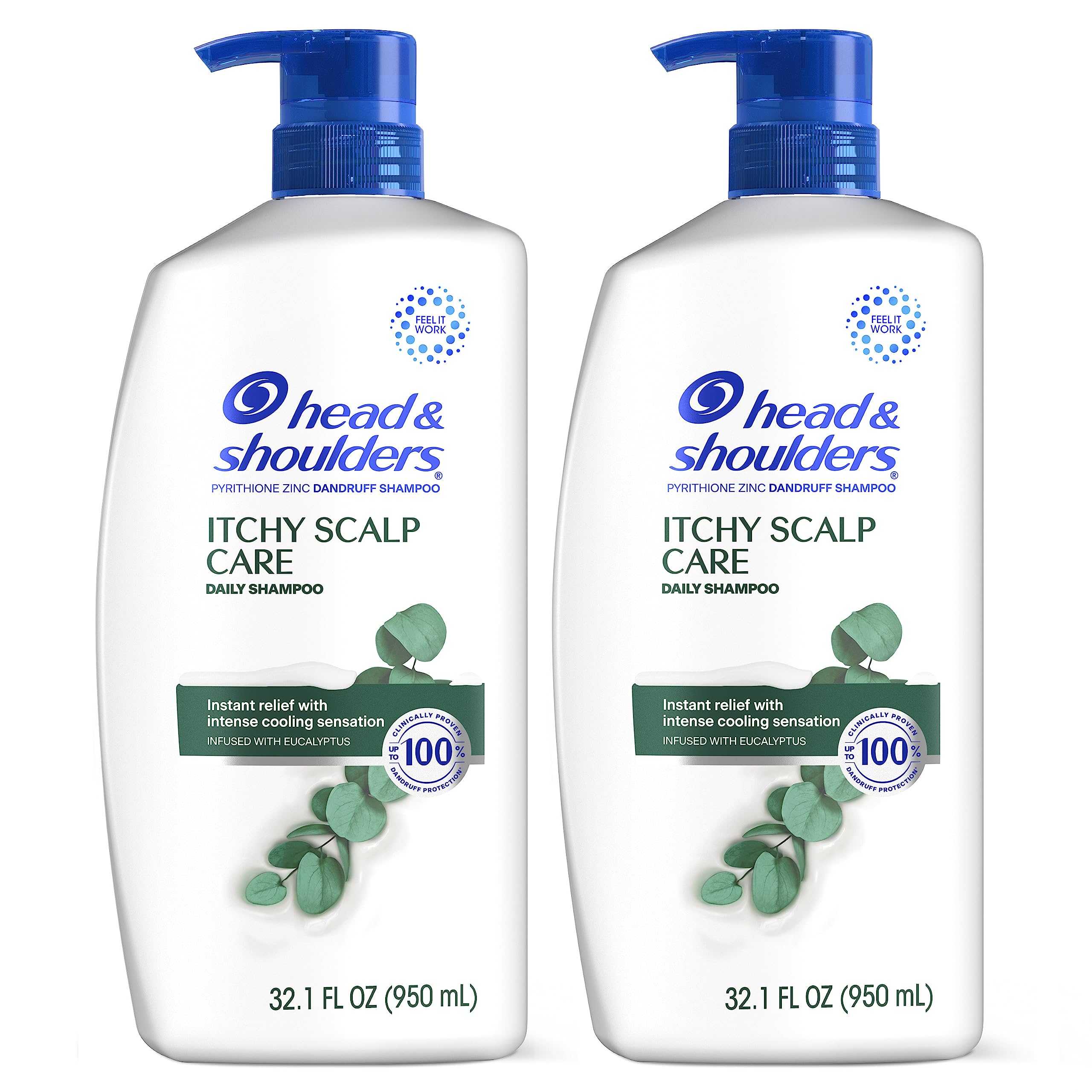 Foto 2 pulgar | Champú Head & Shoulders Itchy Scalp Care Anticaspa 950 Ml X2 - Venta Internacional.