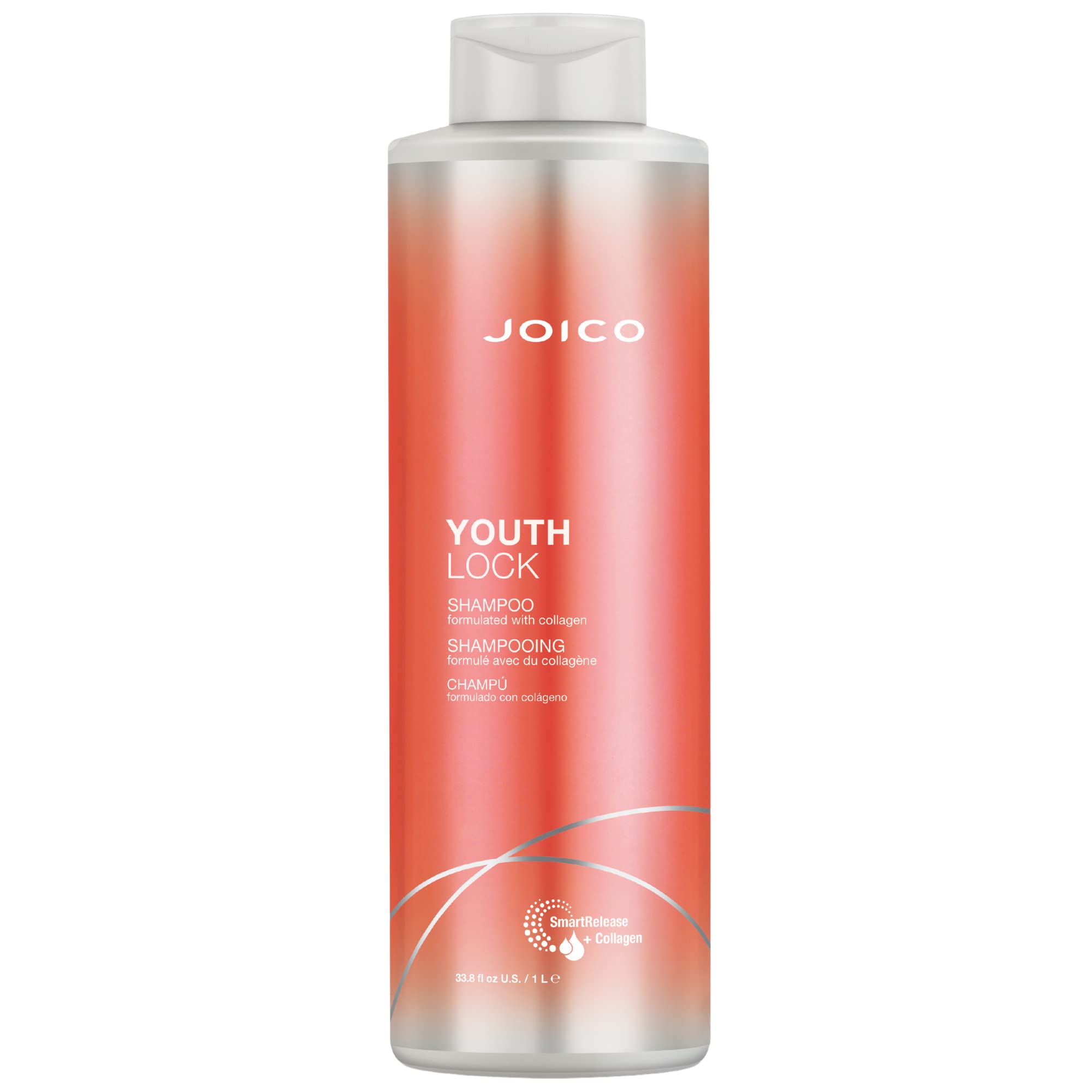 Champú Joico Youthlock Formulado Con Colágeno, 1 Litro, Sin Sulfatos - Venta Internacional.