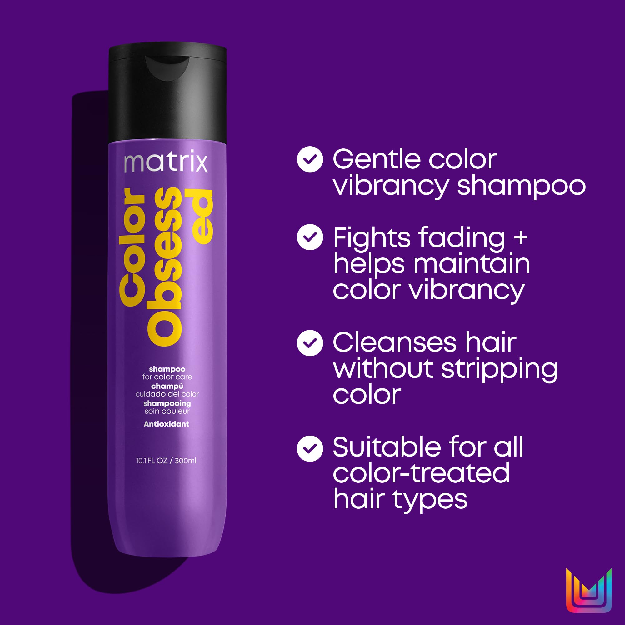 Foto 4 | Champú Matrix Color Obsessed Antioxidant 300 Ml Vegano - Venta Internacional.
