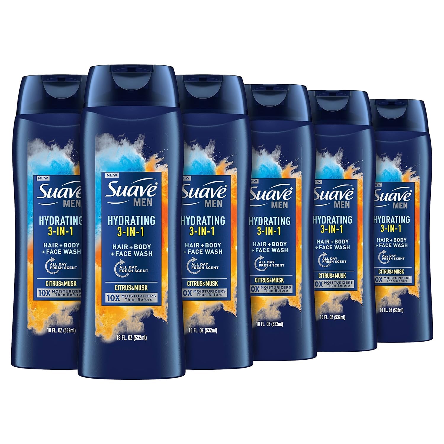Foto 2 pulgar | Gel De Baño Corporal, Facial Y Capilar Suave Men Hidratante 3 En 1, 540 Ml - Venta Internacional.