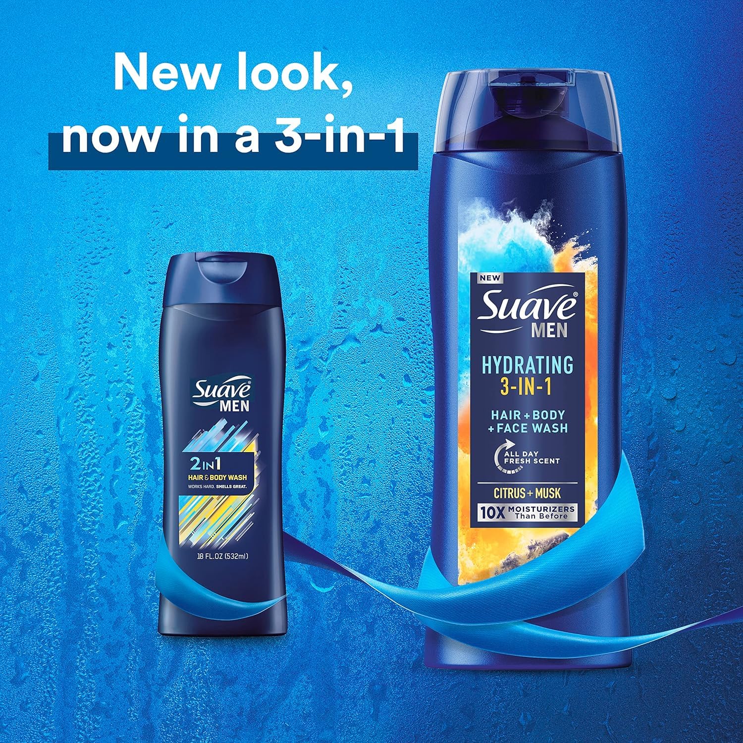 Foto 4 pulgar | Gel De Baño Corporal, Facial Y Capilar Suave Men Hidratante 3 En 1, 540 Ml - Venta Internacional.
