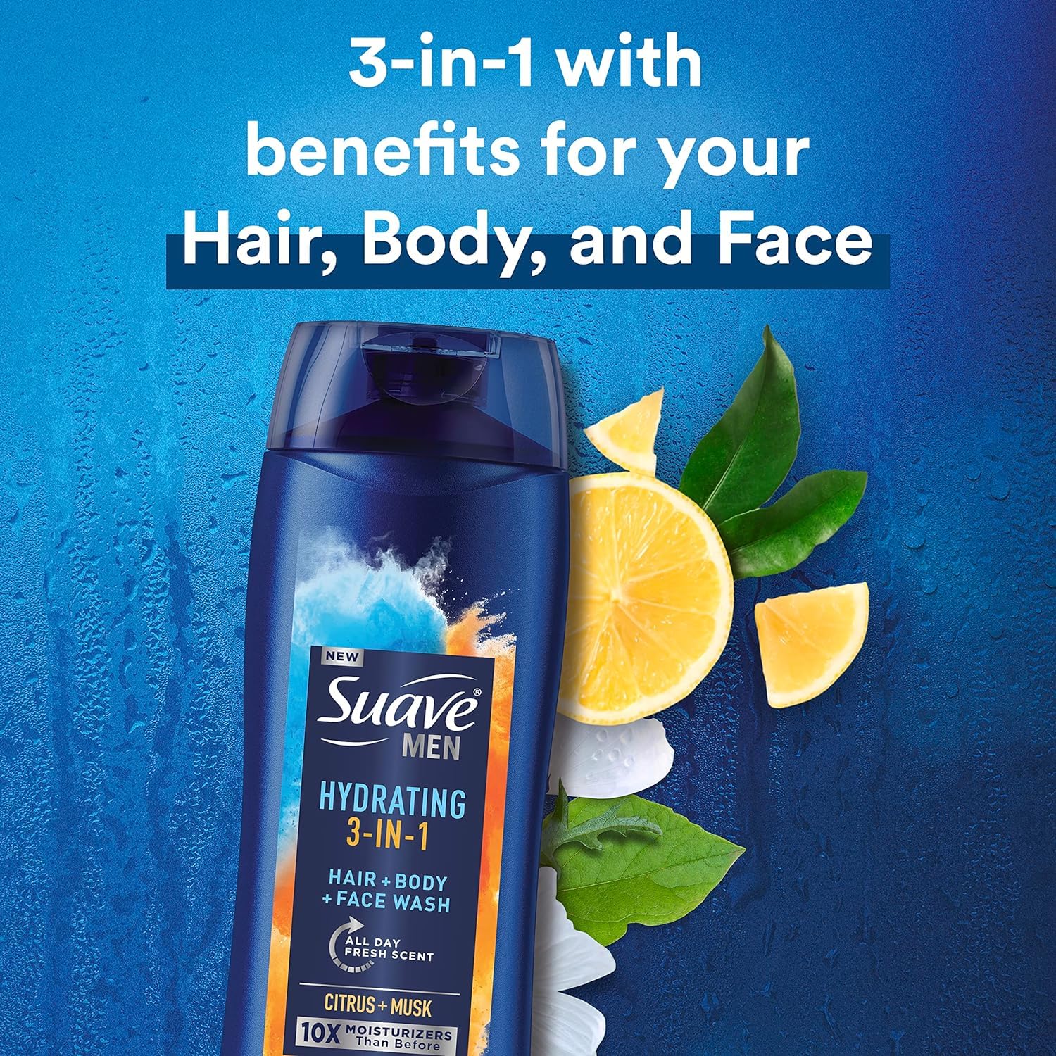 Foto 6 pulgar | Gel De Baño Corporal, Facial Y Capilar Suave Men Hidratante 3 En 1, 540 Ml - Venta Internacional.