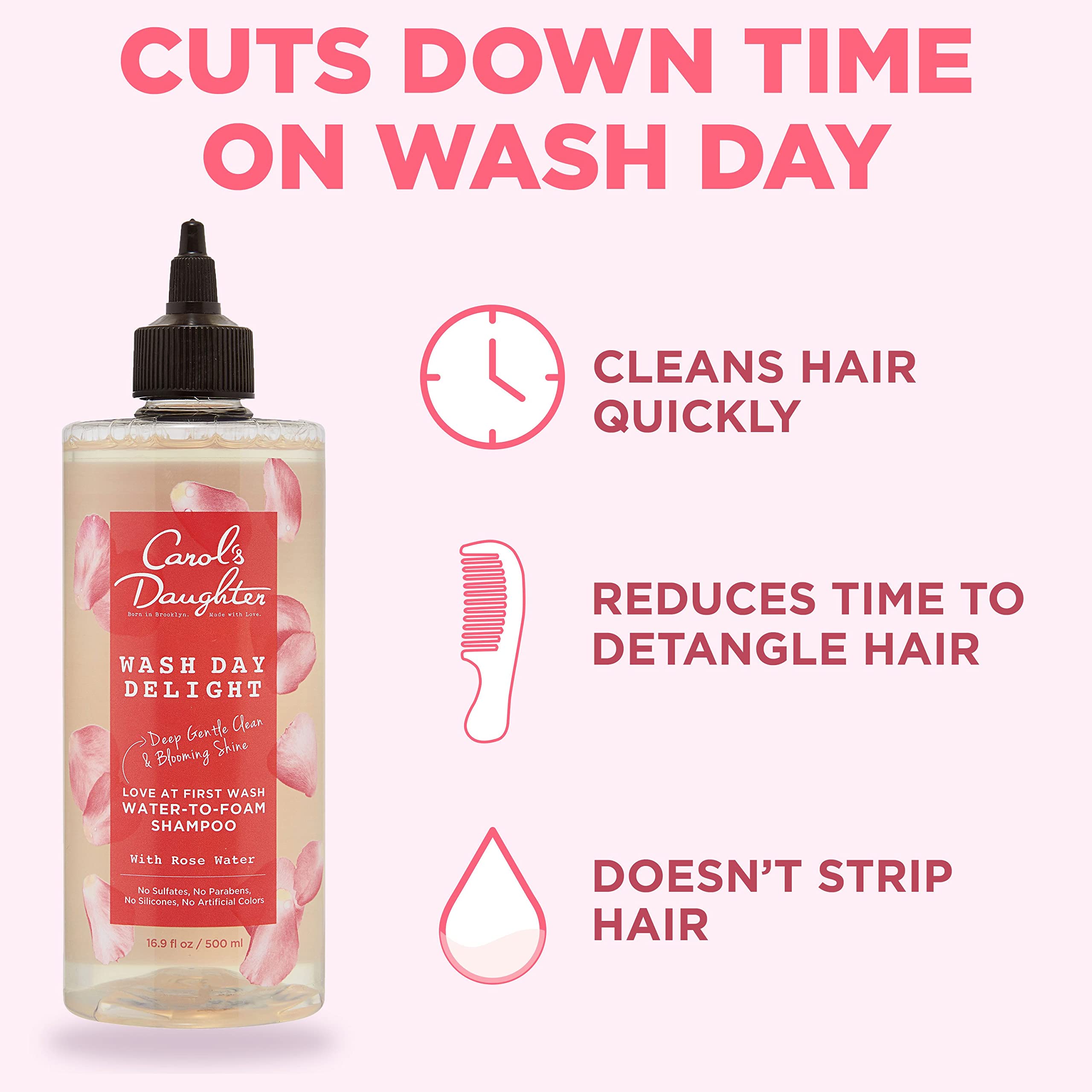 Foto 5 pulgar | Champú Carol's Daughter Wash Day Delight, 500 Ml, Vegano - Venta Internacional.