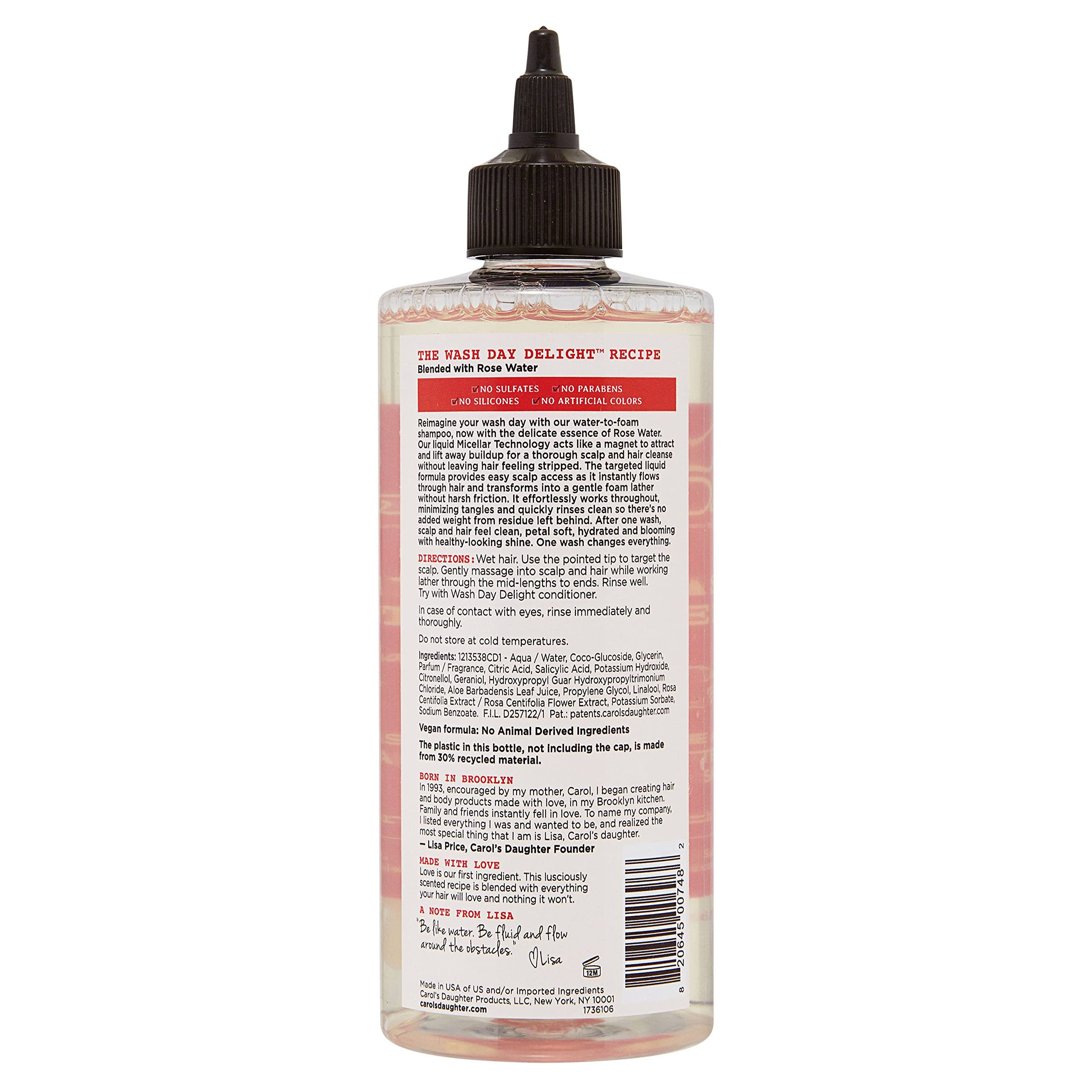 Foto 6 pulgar | Champú Carol's Daughter Wash Day Delight, 500 Ml, Vegano - Venta Internacional.