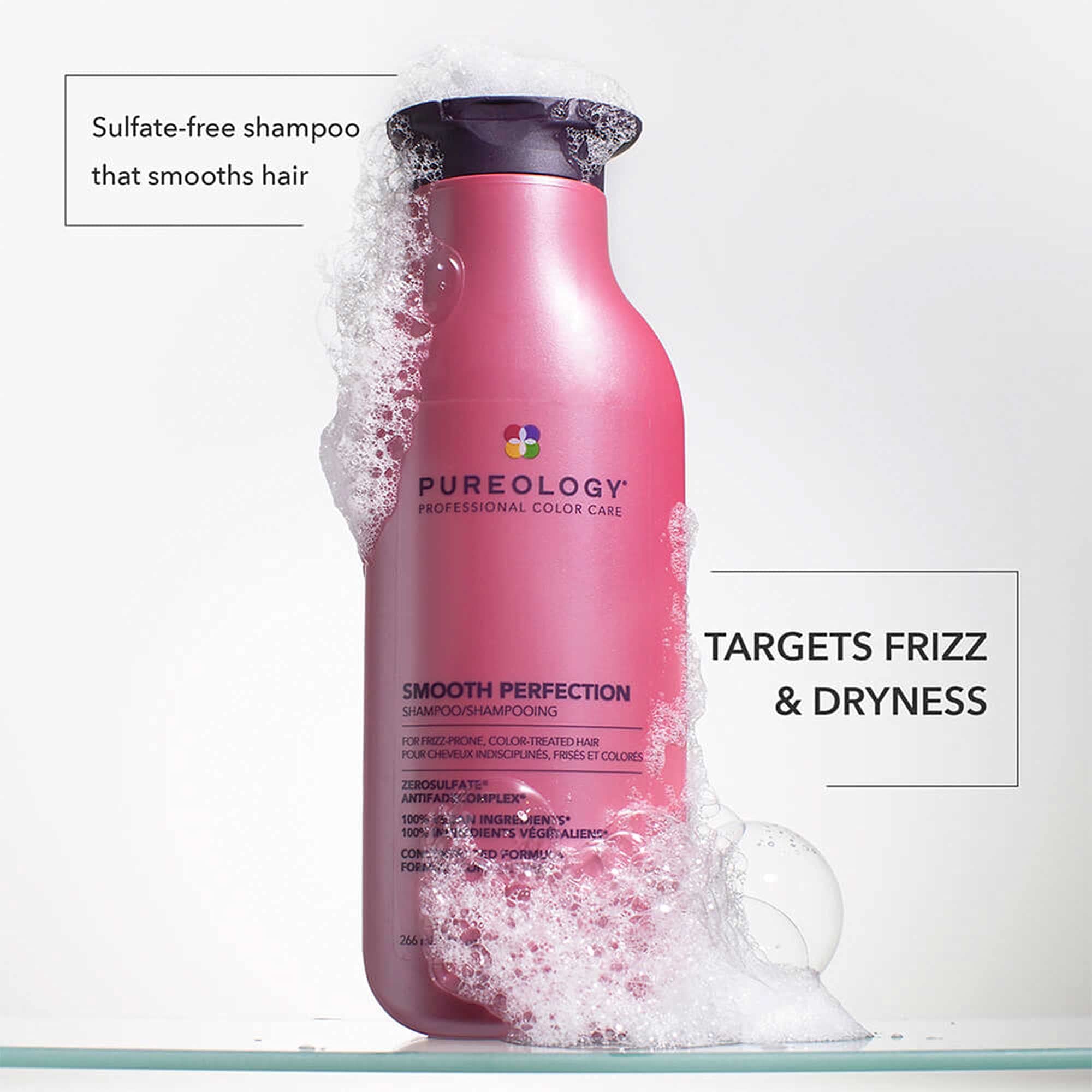 Foto 3 | Champú Pureology Smooth Perfection Frizzy Color-treated 50 Ml - Venta Internacional.