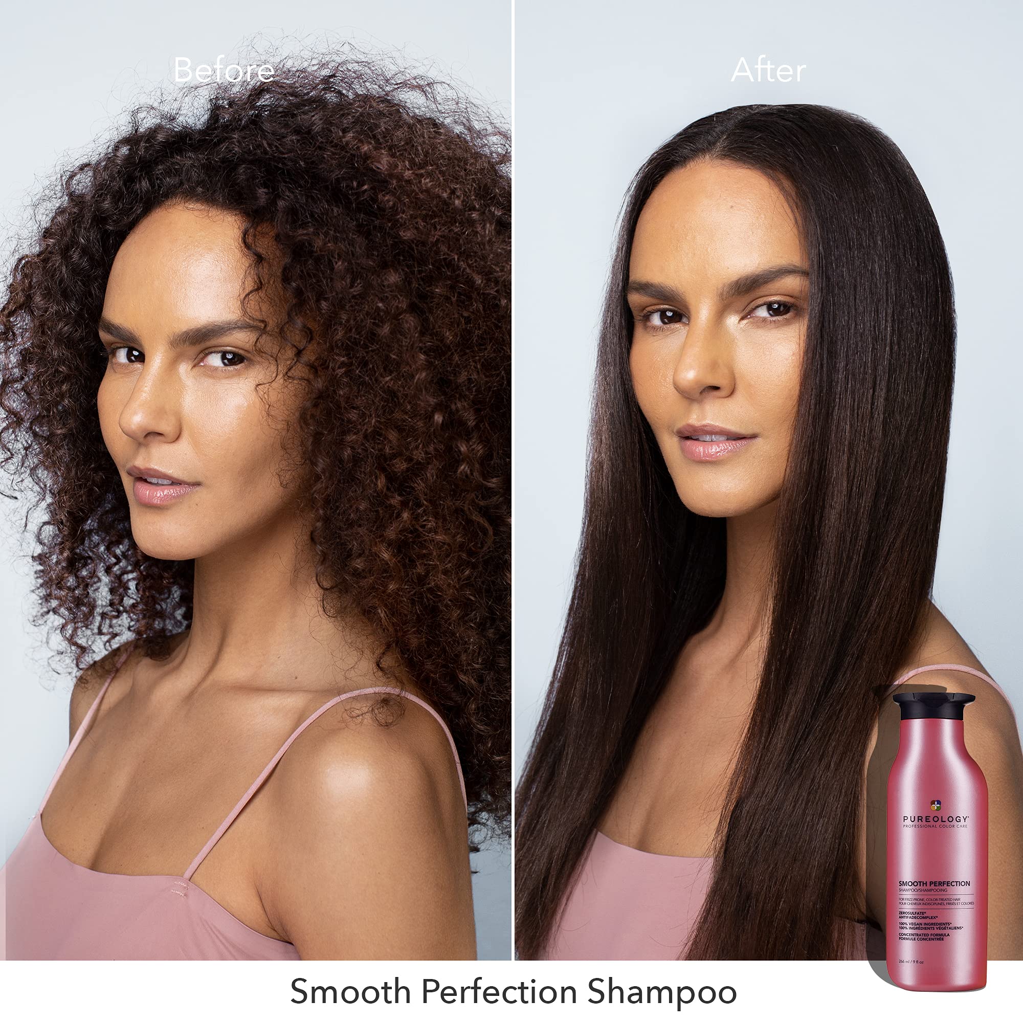 Foto 7 | Champú Pureology Smooth Perfection Frizzy Color-treated 50 Ml - Venta Internacional.