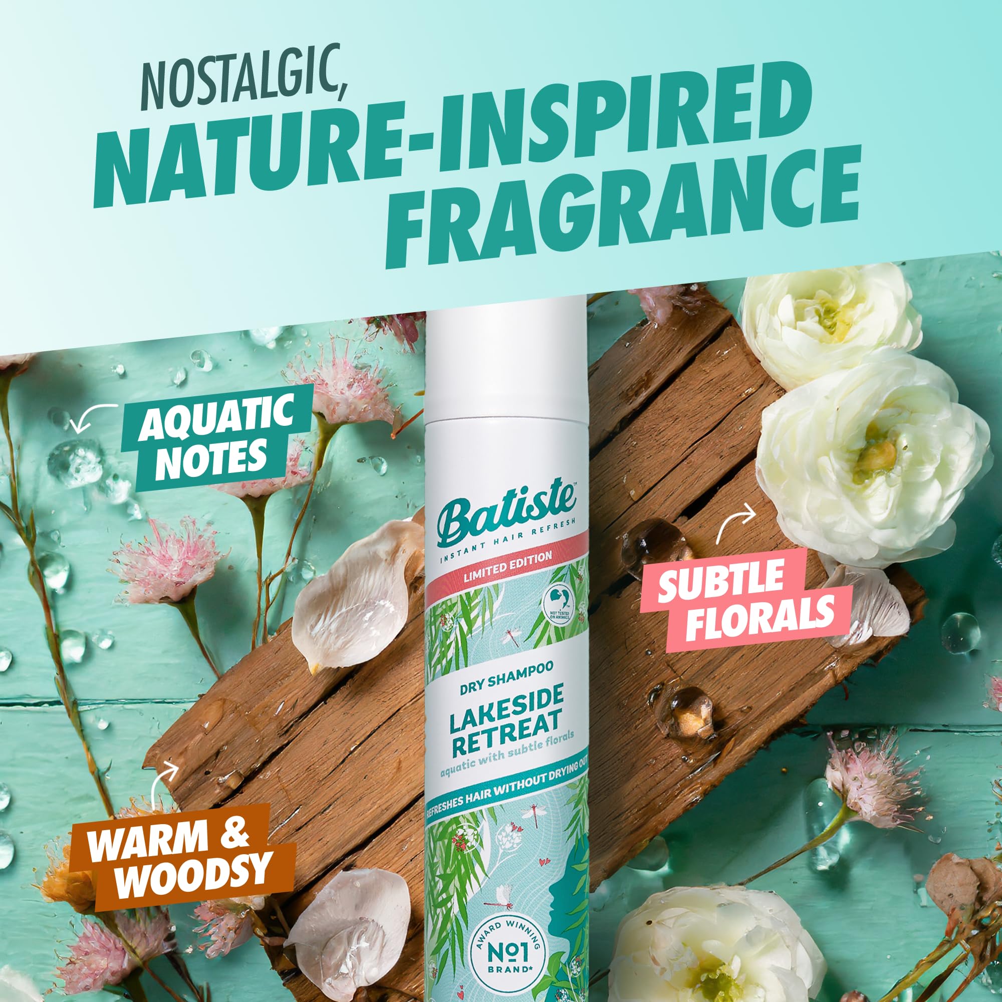 Foto 4 | Champú Seco Batiste Lakeside Retreat, 112 Ml, Edición Limitada - Venta Internacional.