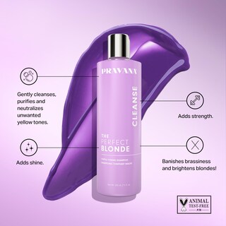 Foto 2 | Champú Pravana The Perfect Blonde Purple Tonificante 60 Ml - Venta Internacional.