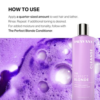 Foto 3 | Champú Pravana The Perfect Blonde Purple Tonificante 60 Ml - Venta Internacional.