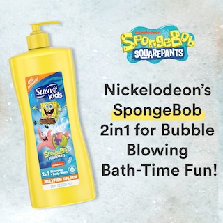 Foto 3 | Champú, Gel De Baño Y Acondicionador 3 En 1 Suave Kids Spongebob - Venta Internacional.