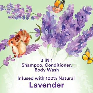 Foto 2 | Champú, Acondicionador Y Gel De Baño 3 En 1 Suave Kids Lavender 490 Ml - Venta Internacional.