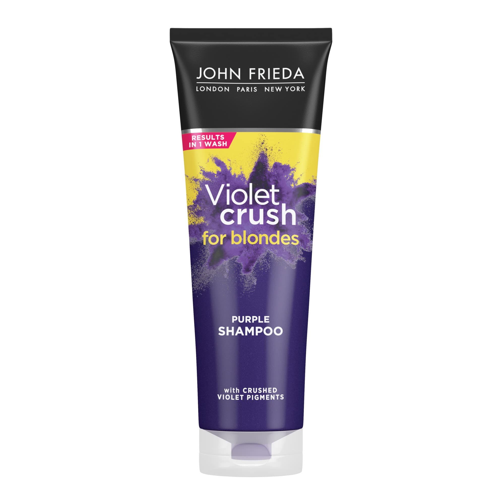 Foto 2 pulgar | Champú John Frieda Violet Crush Purple 245 Ml Para Cabello Rubio - Venta Internacional.