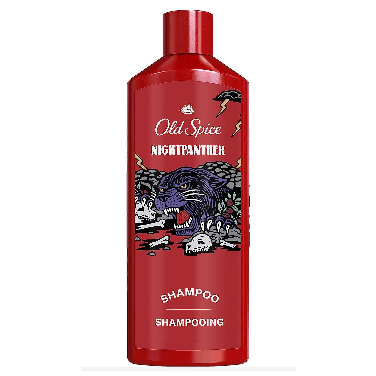 Champú Old Spice Nightpanther Para Hombre 400 Ml - Venta Internacional.