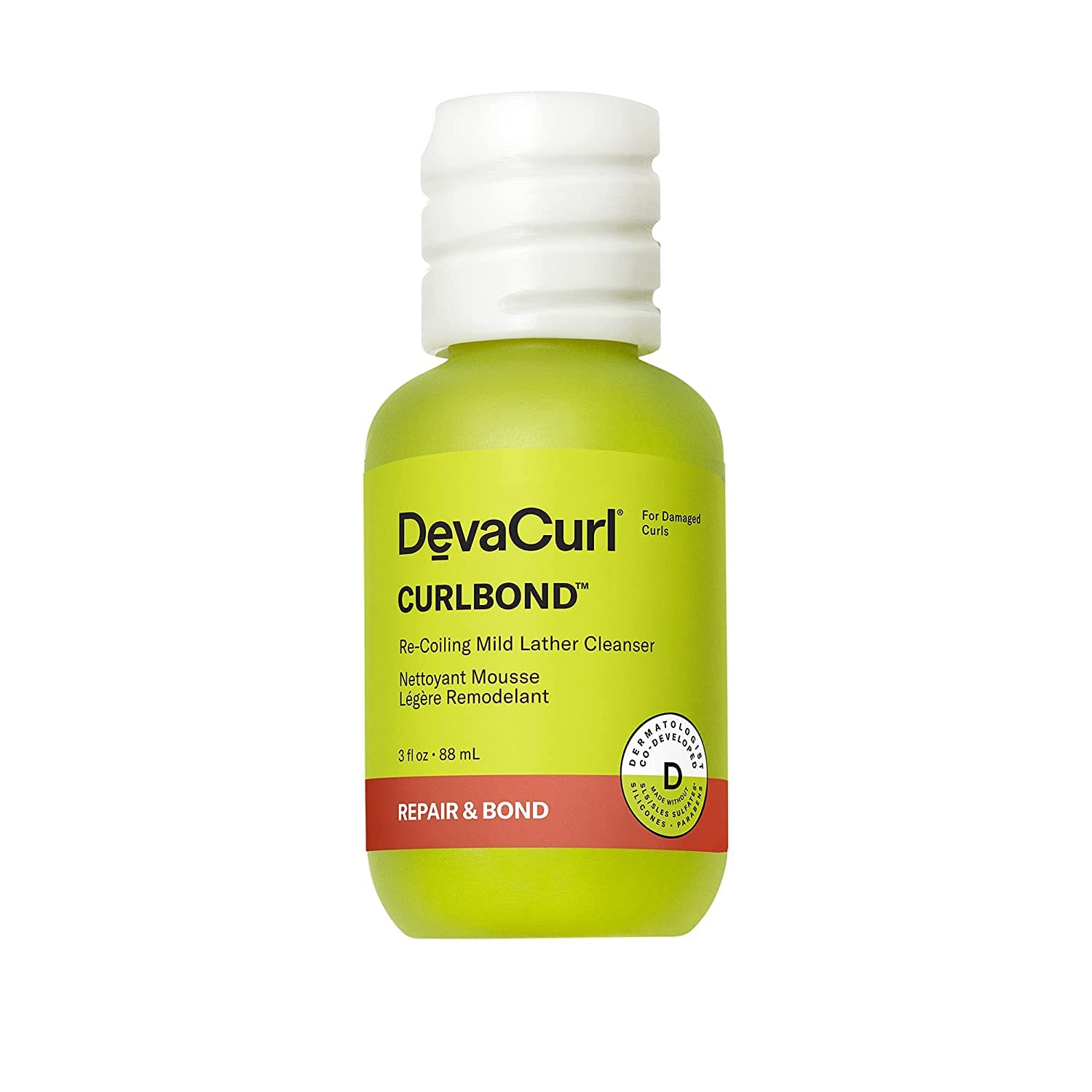 Foto 2 pulgar | Limpiador Devacurl Curlbond, Espuma Suave, Reenrollable, 90 Ml - Venta Internacional.