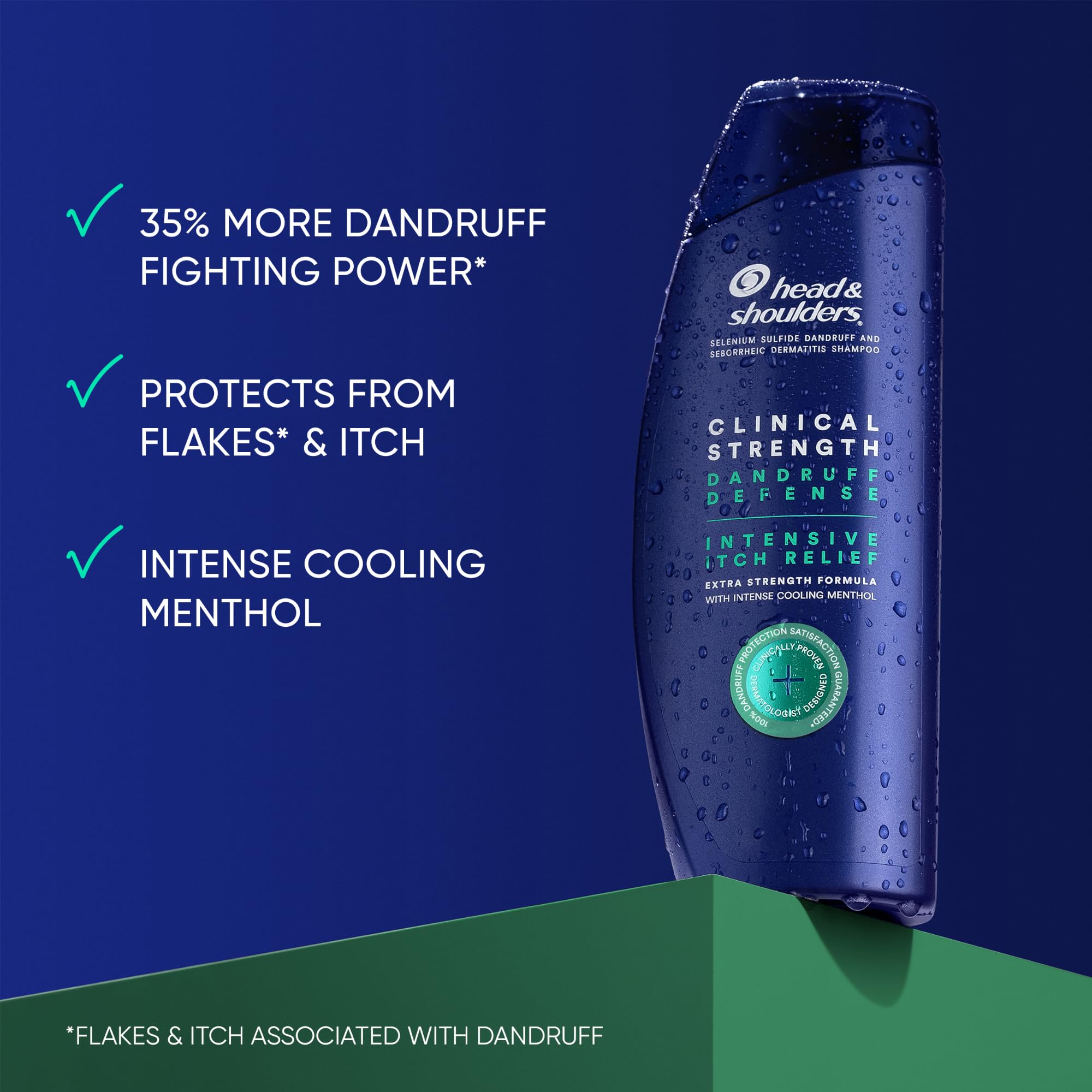 Foto 2 | Champú Head & Shoulders Clinical Strength Para Caspa, 400 Ml, Paquete De 2 - Venta Internacional.