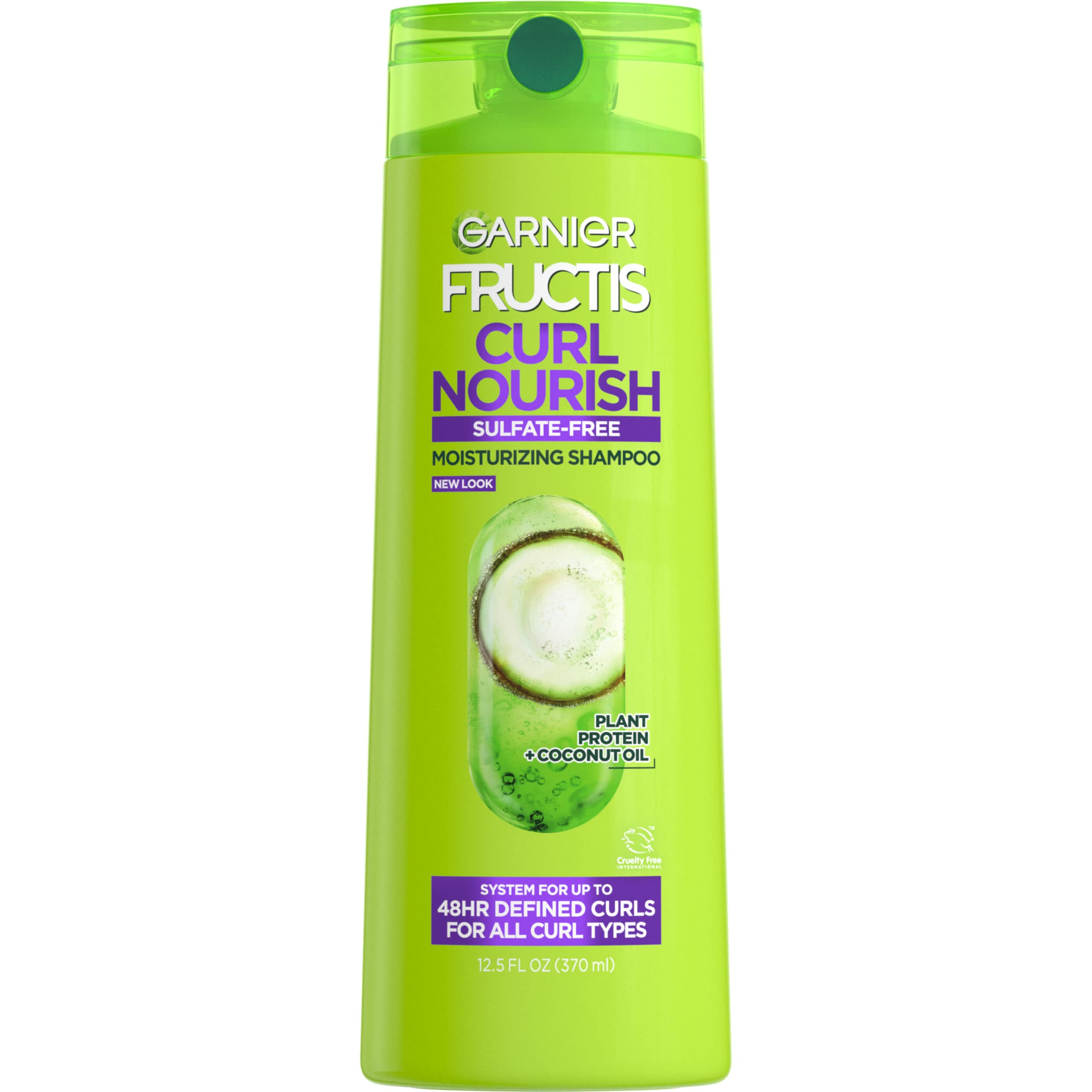 Foto 2 pulgar | Champú Garnier Fructis Curl Nourish Hidratante 370 Ml - Venta Internacional.