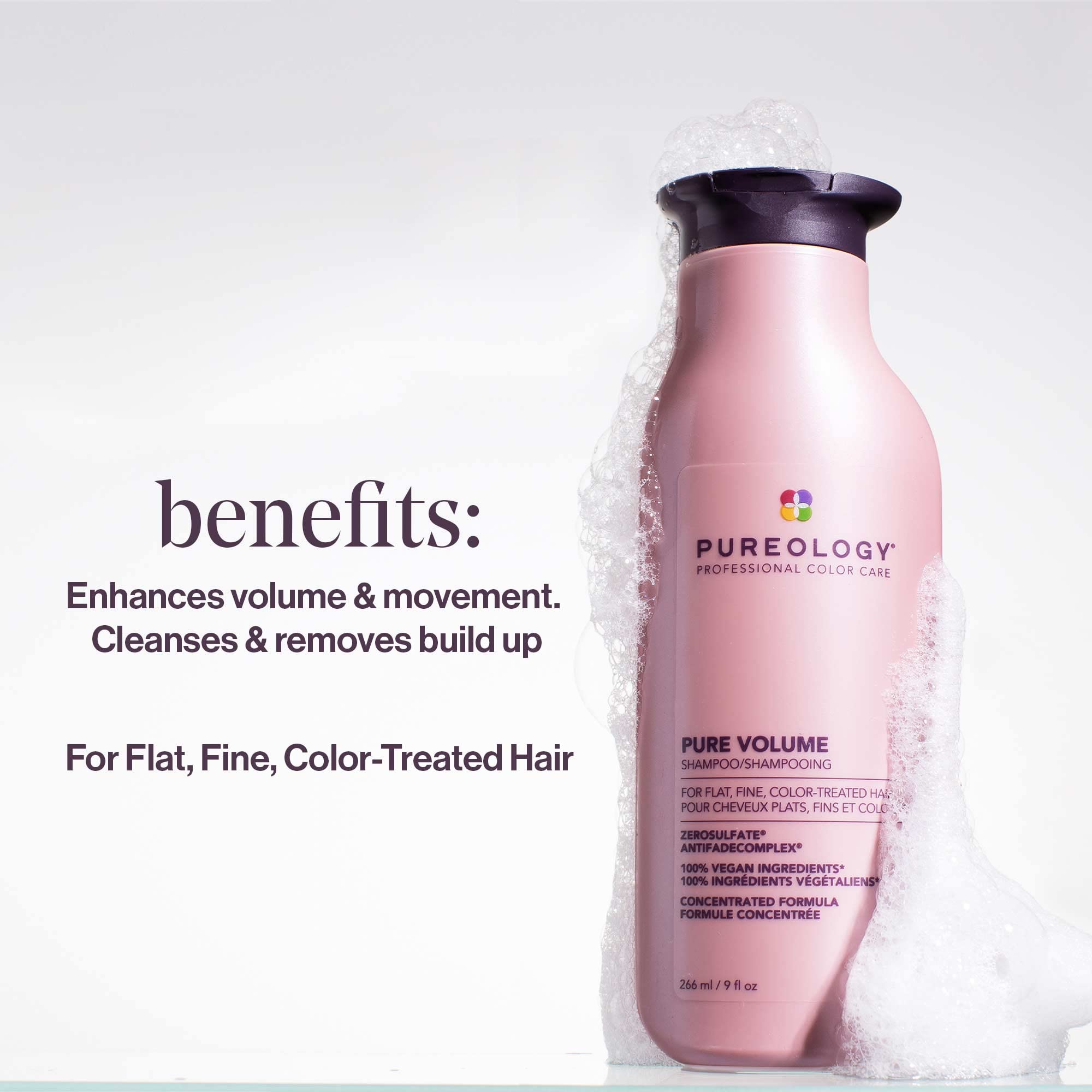 Foto 3 pulgar | Champú Pureology Pure Volume Para Cabello Plano Y Fino, 250 Ml - Venta Internacional.