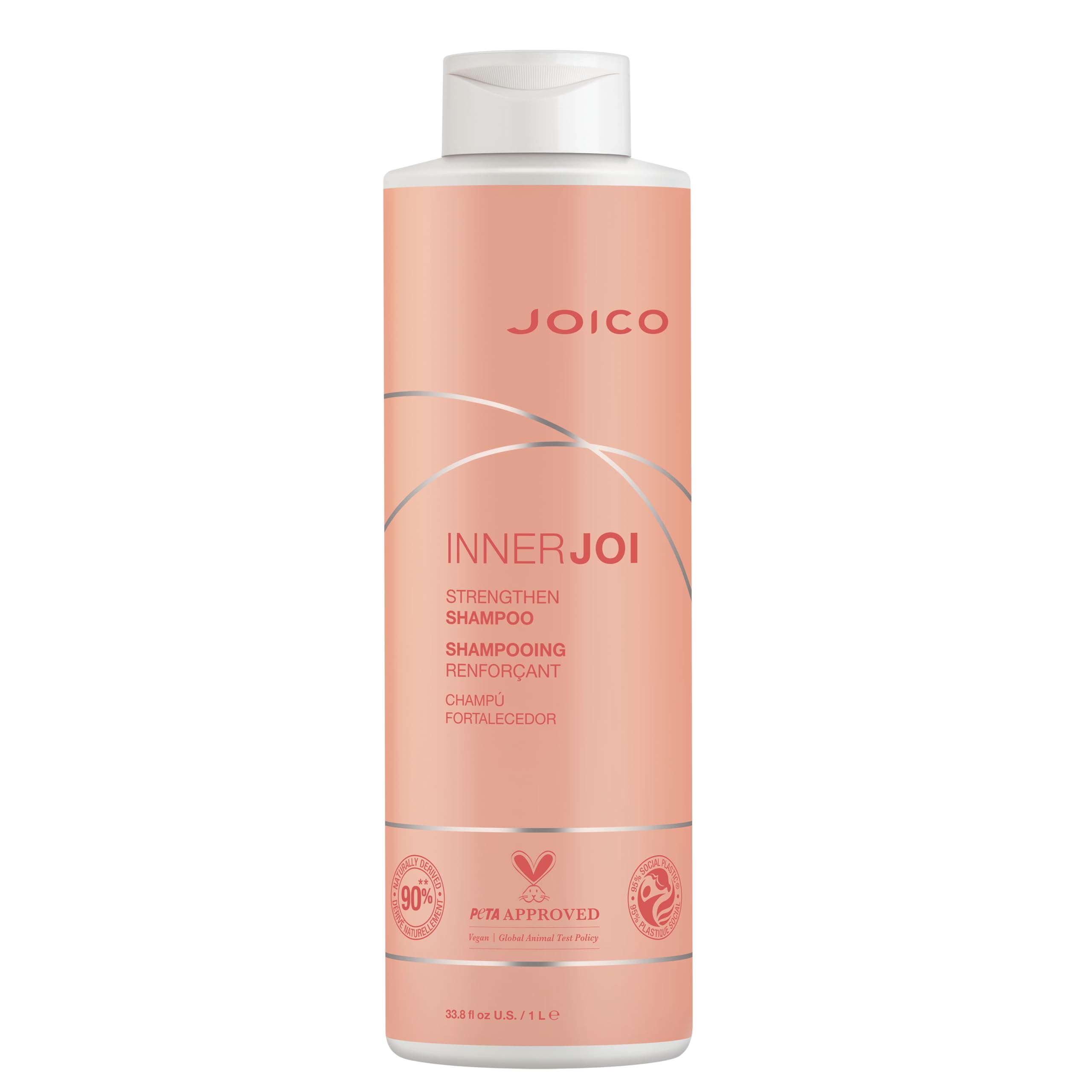 Foto 2 pulgar | Champú Joico Innerjoi Strengte Para Cabello Dañado 1l - Venta Internacional.