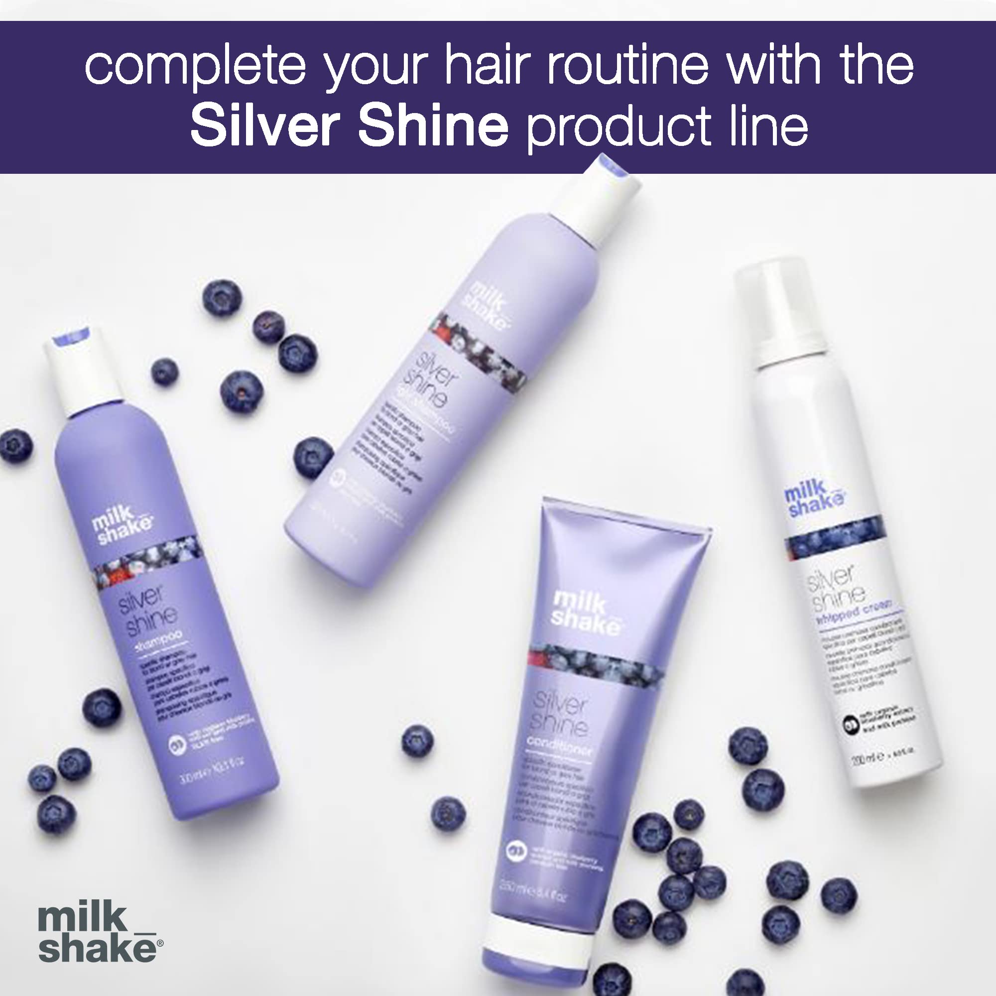 Foto 8 pulgar | Champú Milk_shake Silver Shine Purple Para Cabello Rubio 50 Ml - Venta Internacional.