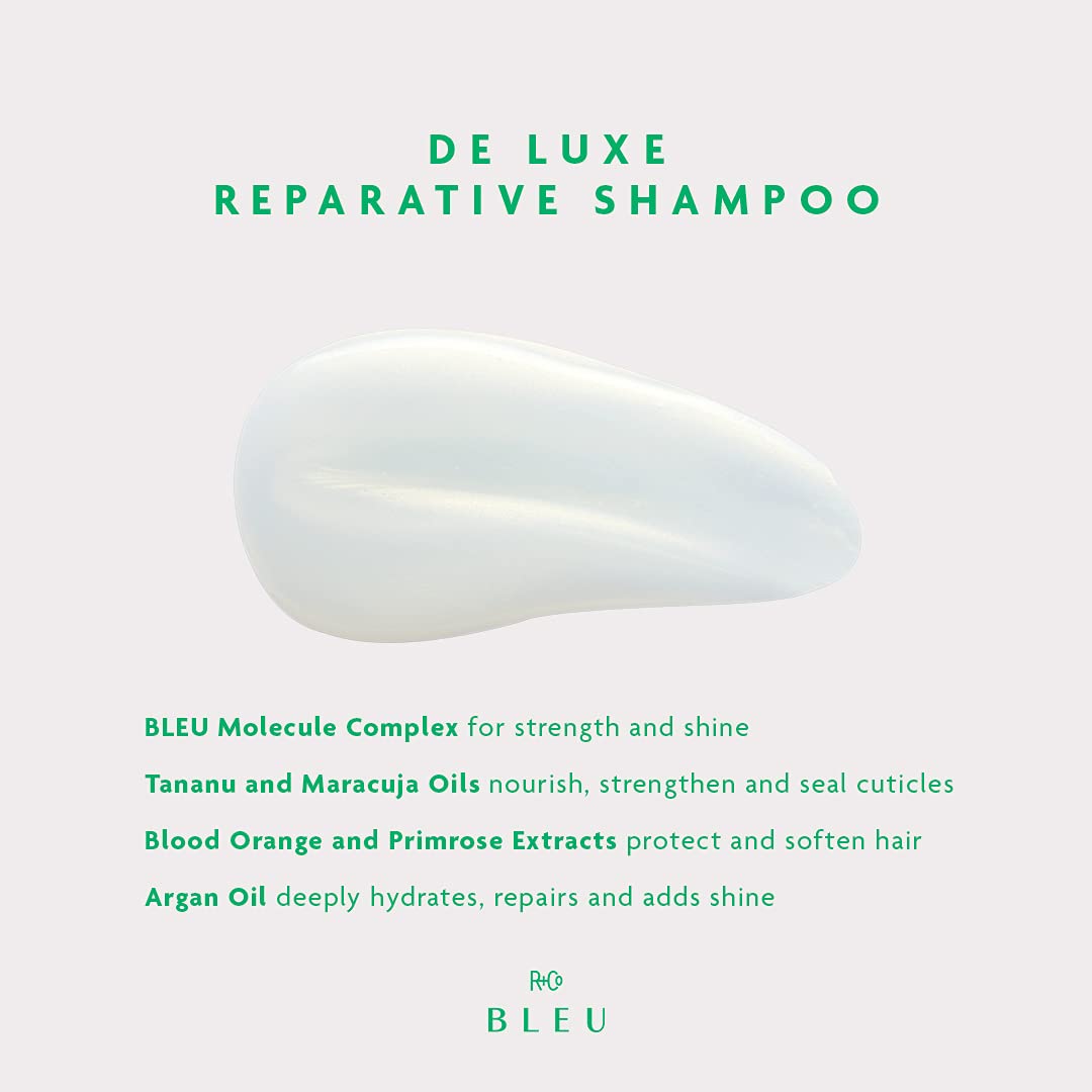 Foto 4 pulgar | Champú Reparador R+co Bleu De Luxe, 250 Ml, Vegano Y Sostenible - Venta Internacional.