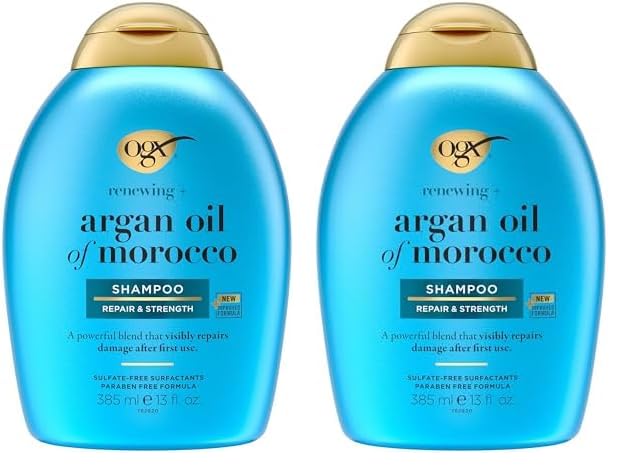 Shampoo Ogx Aceite De Argán Renovador De Marruecos 384 Ml (paquete De 2) - Venta Internacional.