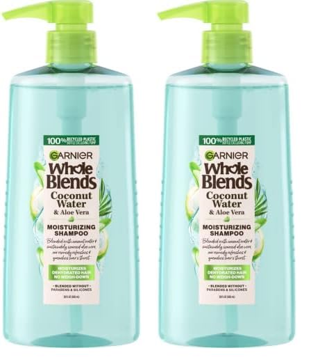 Champú Garnier Whole Blends, Agua De Coco Y Aloe Vera, 780 Ml - Venta Internacional.