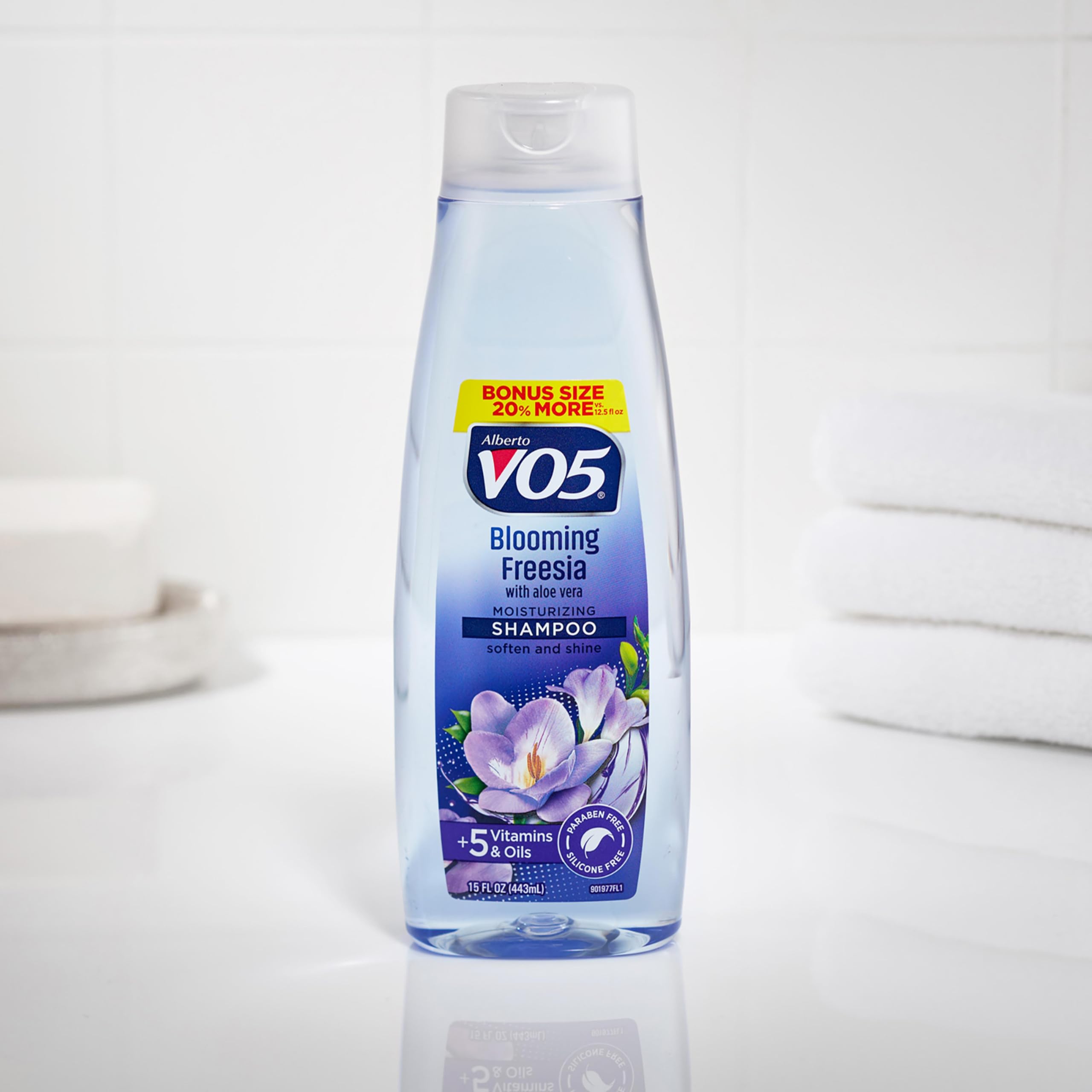 Foto 3 pulgar | Champú Alberto Vo5 Blooming Freesia Hidratante 450 Ml - Venta Internacional.