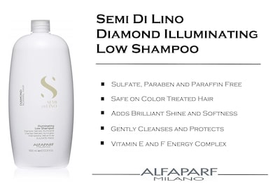 Foto 2 | Champú Alfaparf Milano Semi Di Lino Diamond Shine 1l - Venta Internacional.