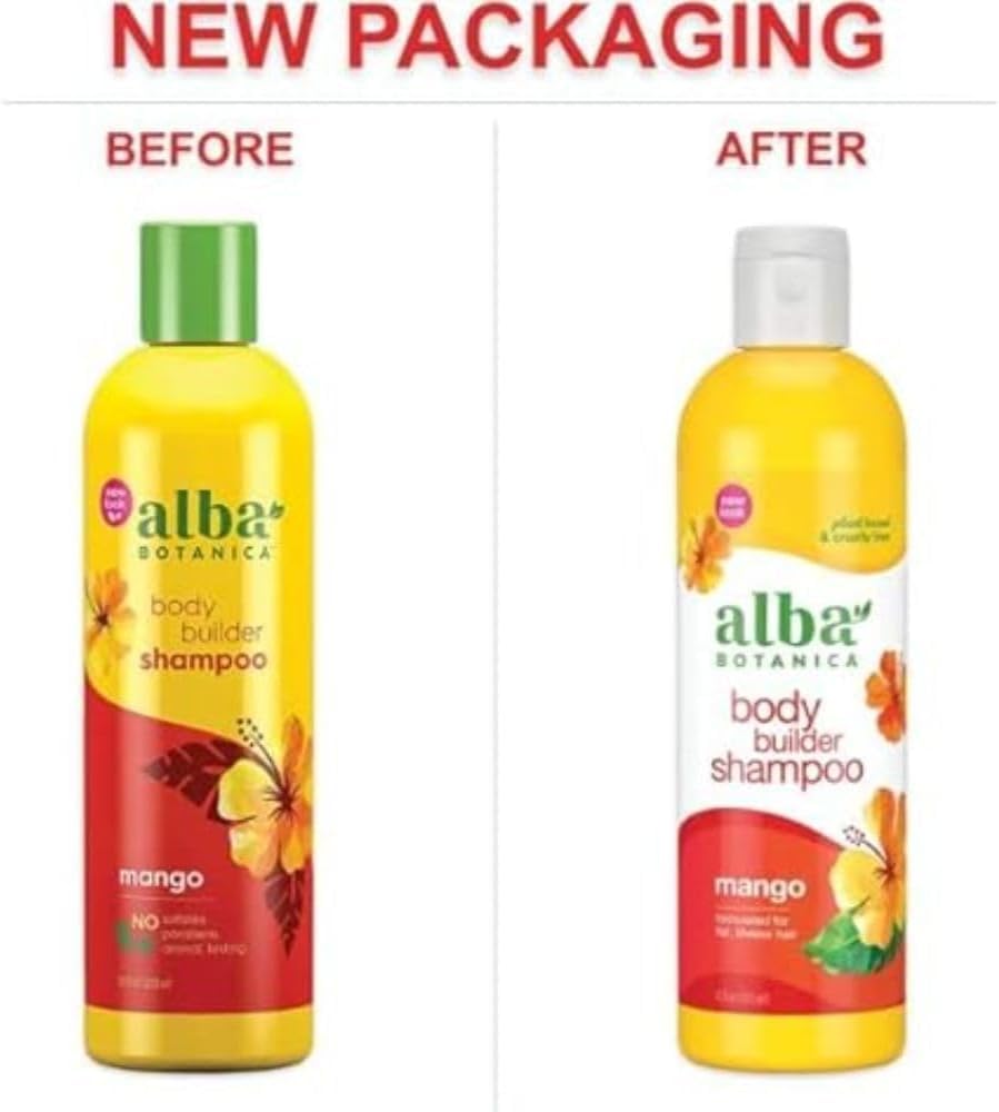 Foto 2 | Champú Alba Botanica Botanica Body Builder Mango 355 Ml - Venta Internacional.