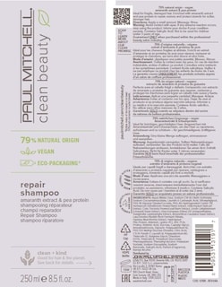 Foto 7 | Champú Paul Mitchell Clean Beauty Repair 250 Ml - Venta Internacional.