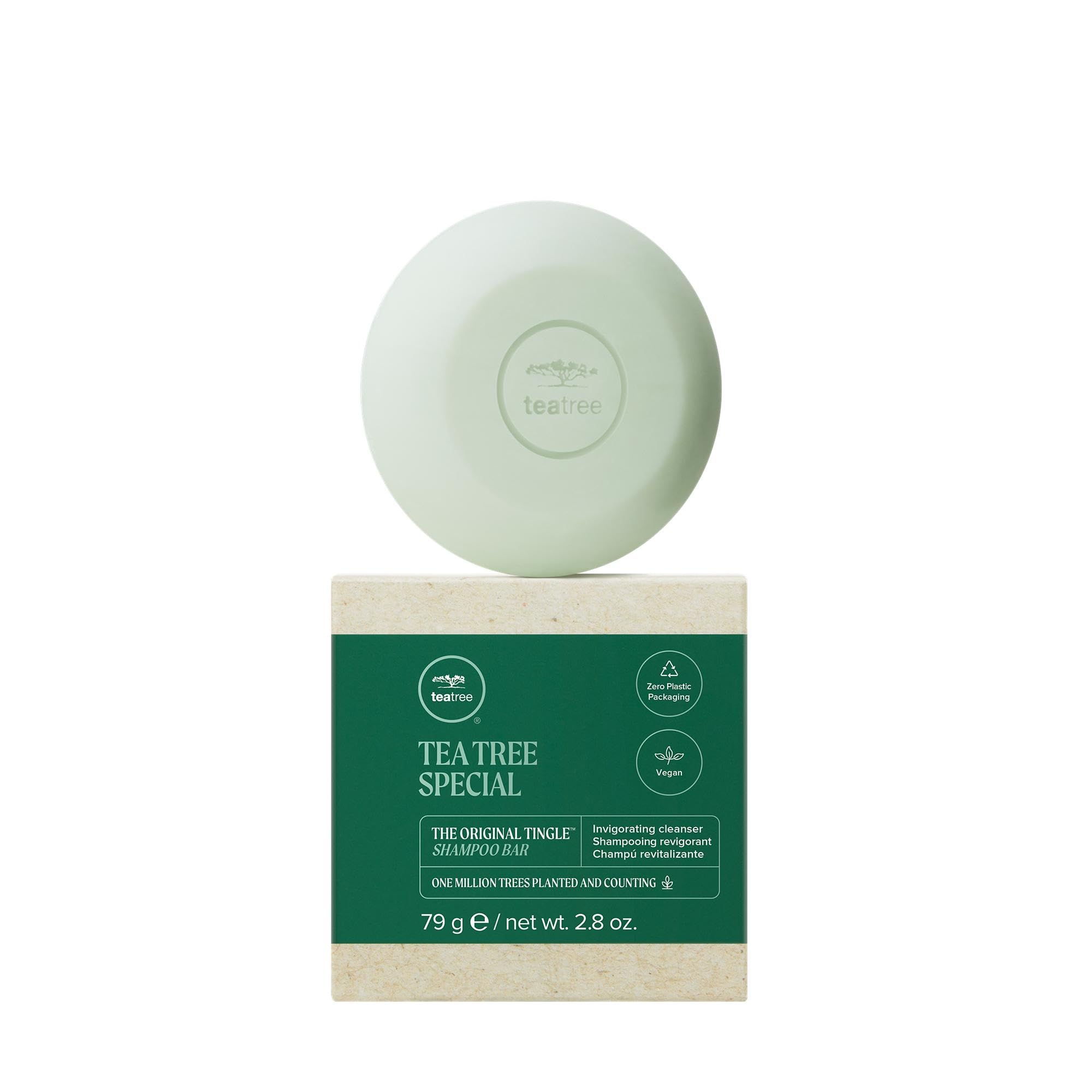 Foto 2 pulgar | Shampoo Bar, Limpiador Revitalizante Especial Con Forma De Árbol De Té Para Todo El Cabello - Venta Internacional.