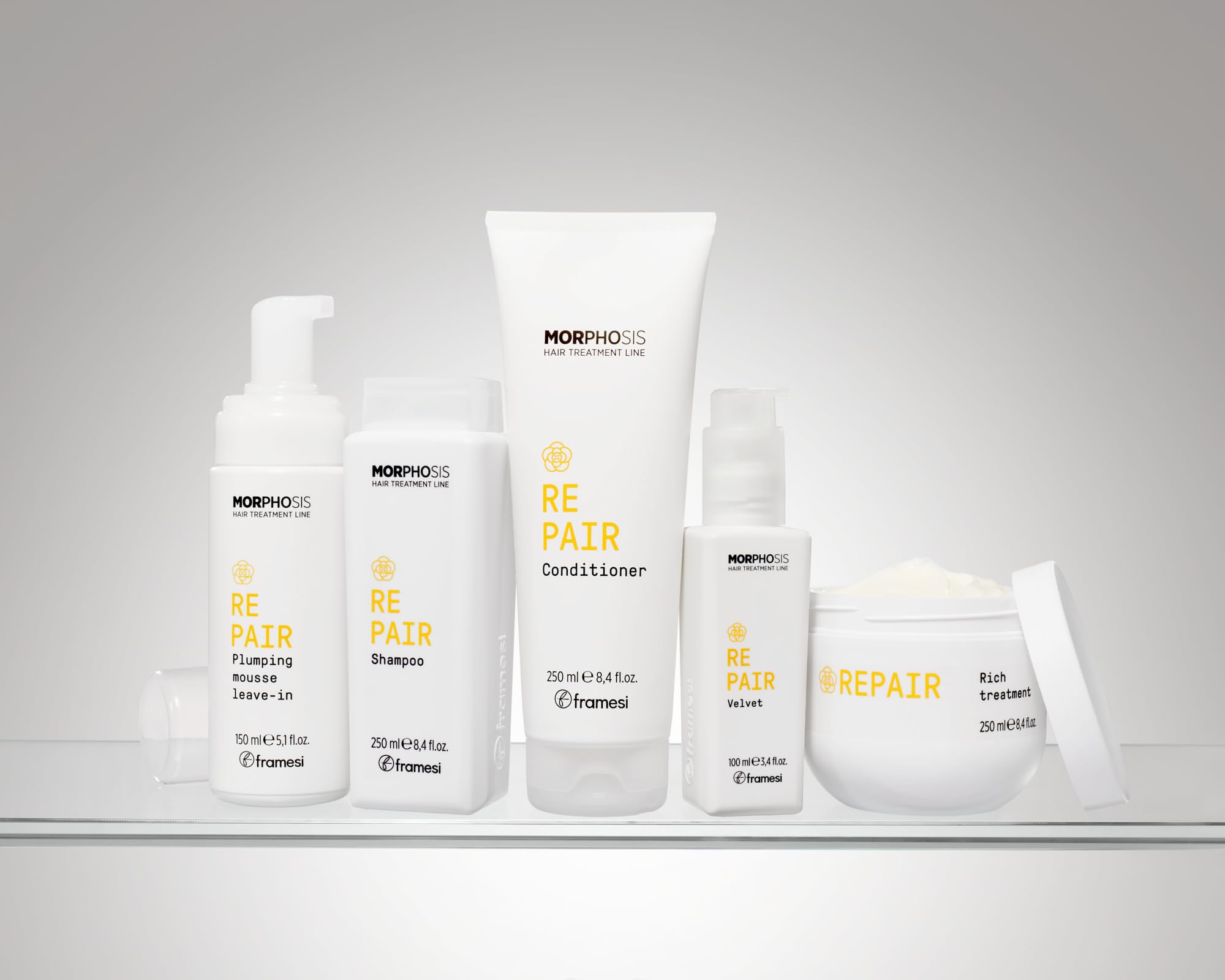 Foto 5 pulgar | Champú Framesi Morphosis Repair 250 Ml Que Hidrata El Cabello - Venta Internacional.