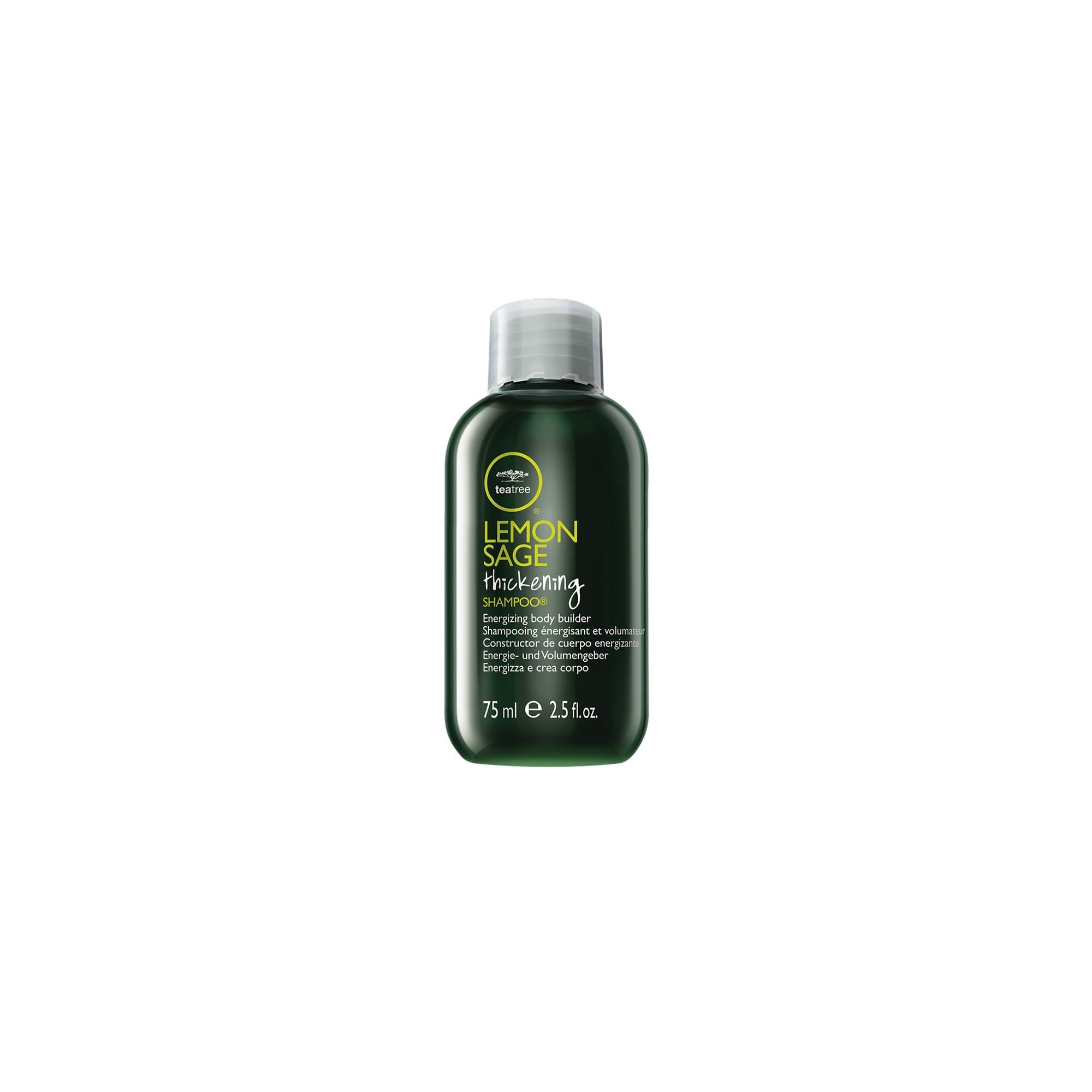 Foto 2 pulgar | Champú Espesante De Árbol De Té, Limón Y Salvia, 75 Ml, Para Cabello Fino - Venta Internacional.