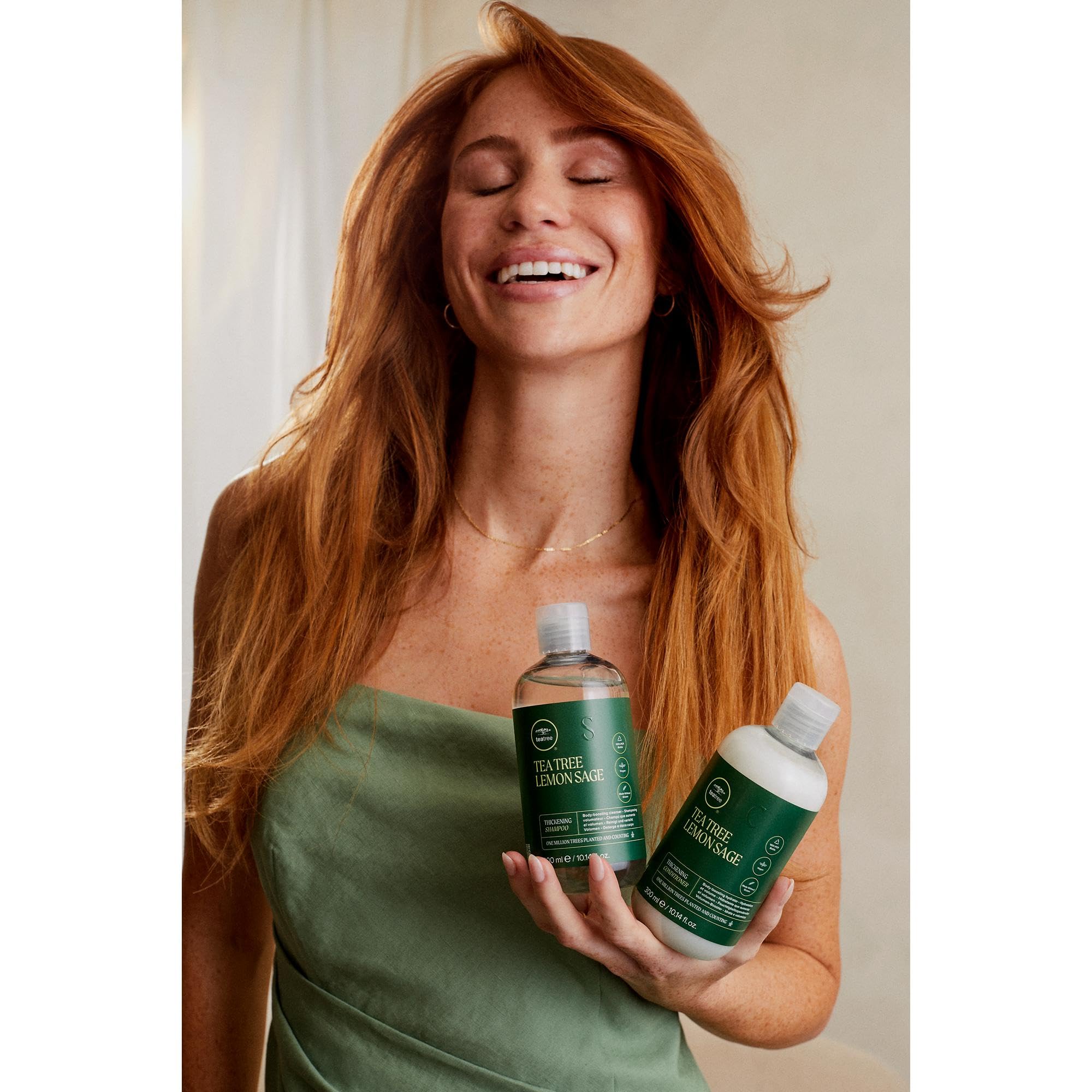 Foto 8 pulgar | Champú Espesante De Árbol De Té, Limón Y Salvia, 75 Ml, Para Cabello Fino - Venta Internacional.
